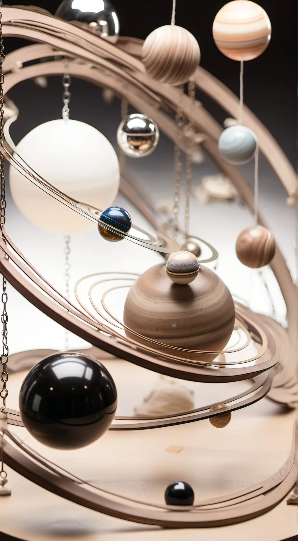 ai character: solar system background