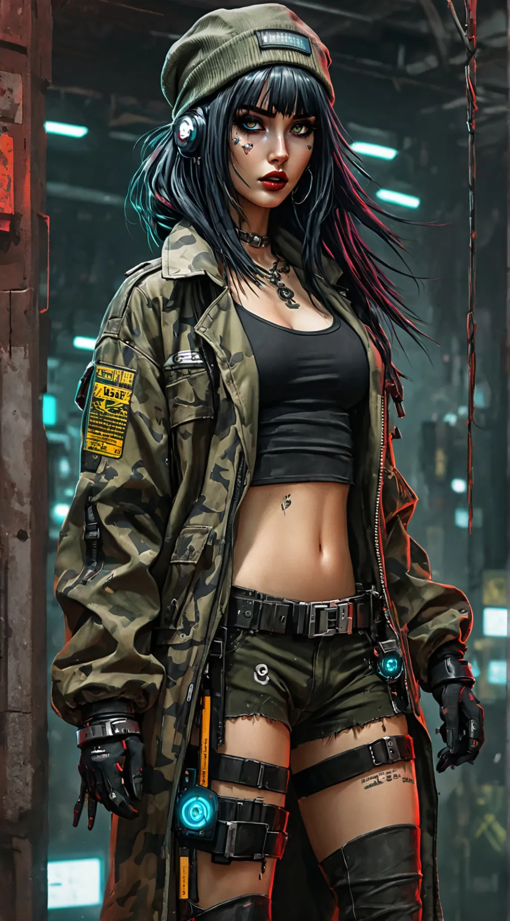 ai character: V background