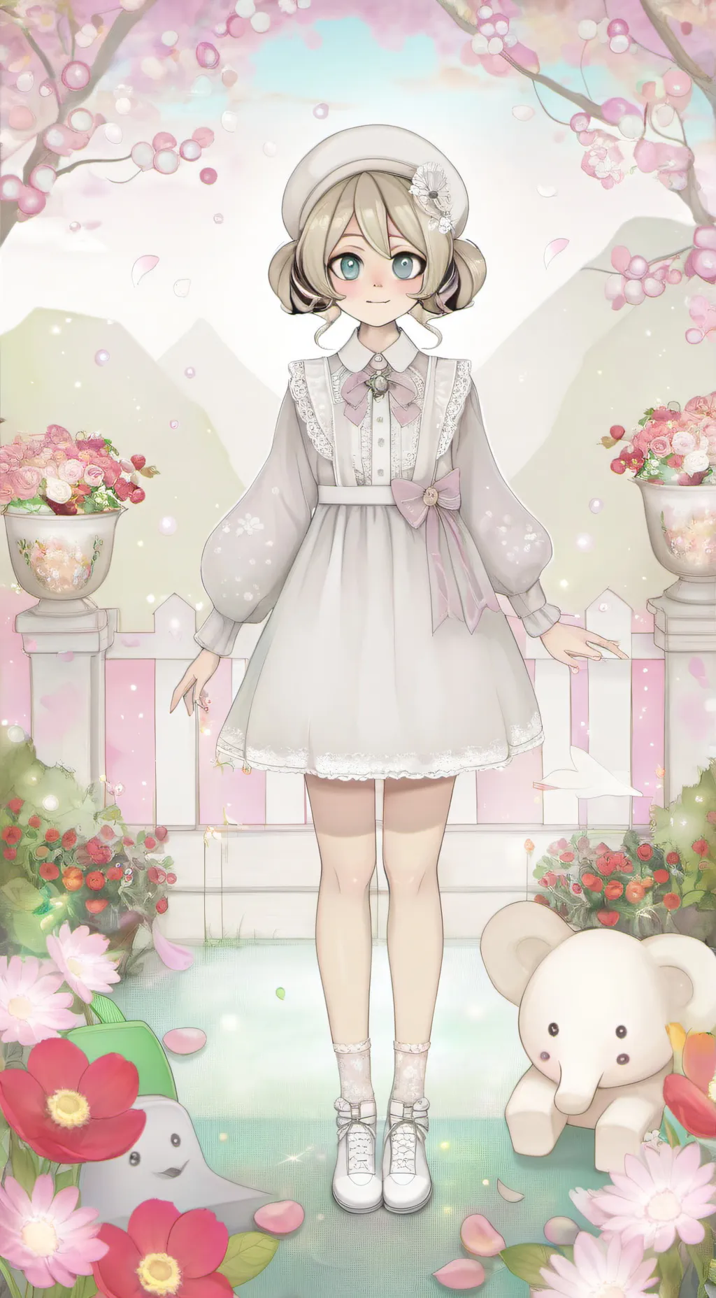 ai character: Suzanne  background