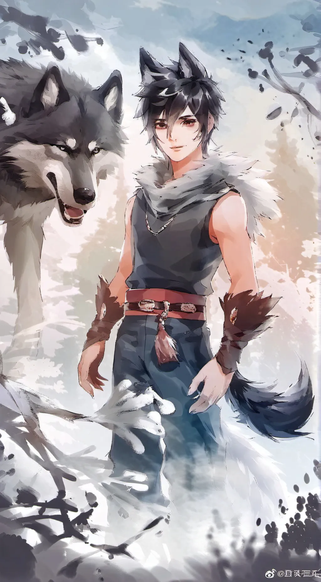 ai character: Missing pet background