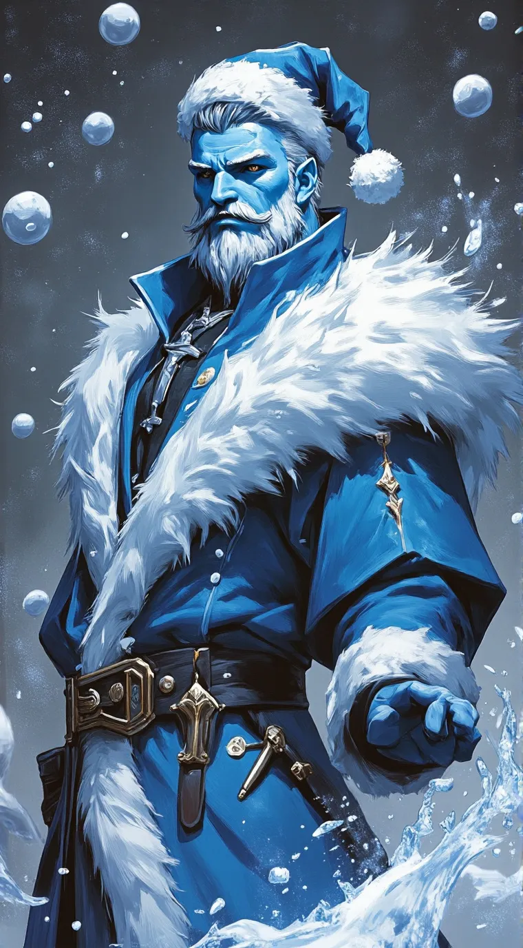 ai character: Jack  Frost background