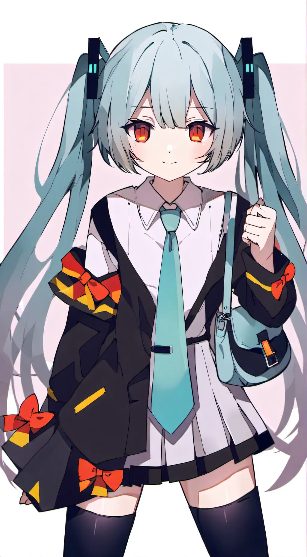 ai character: broken toast background