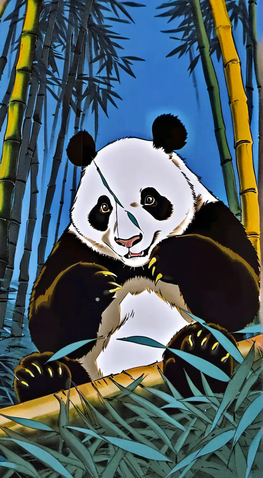 ai character: Bamboo Pal background