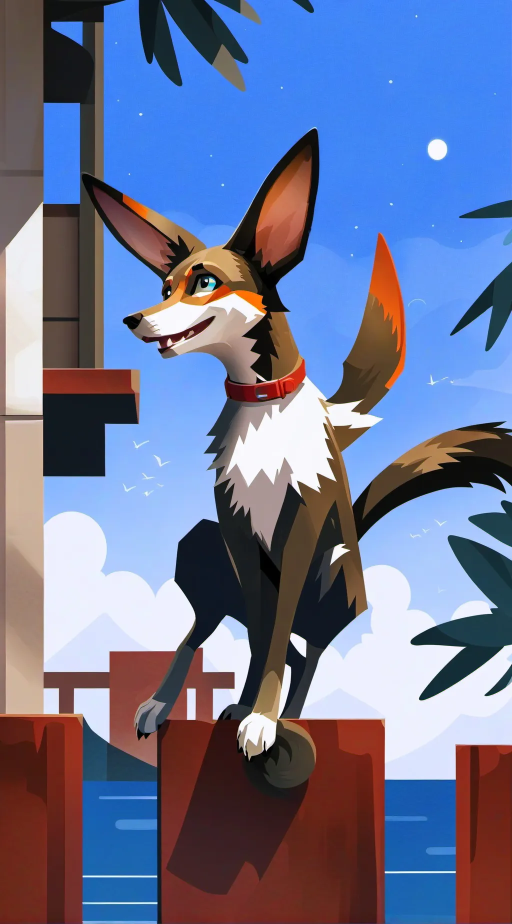 ai character: #Джекі# background