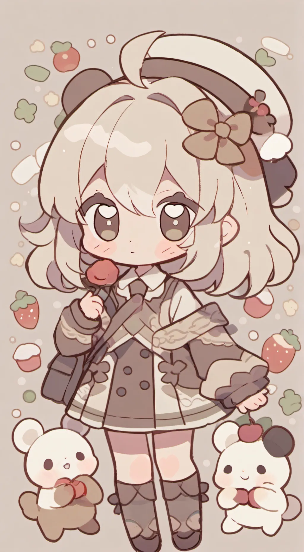 ai character: MHA soirée pyjama background