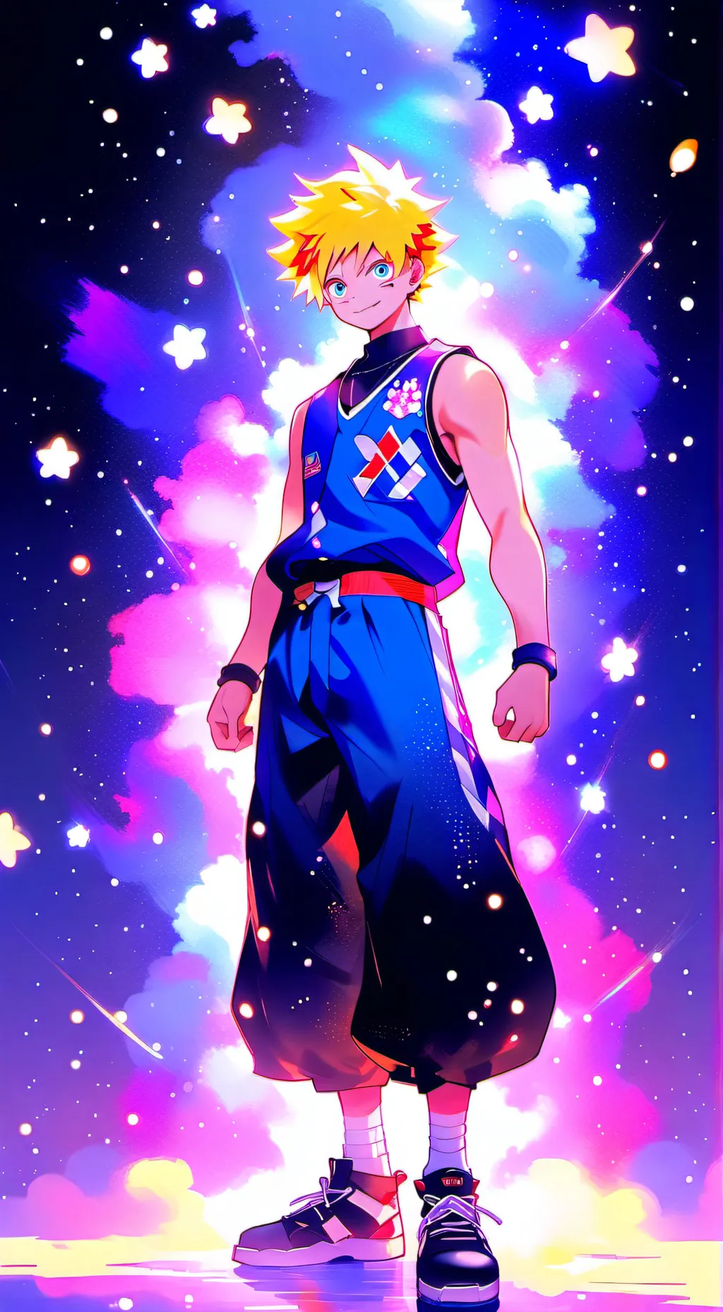 ai character: Bakugo background