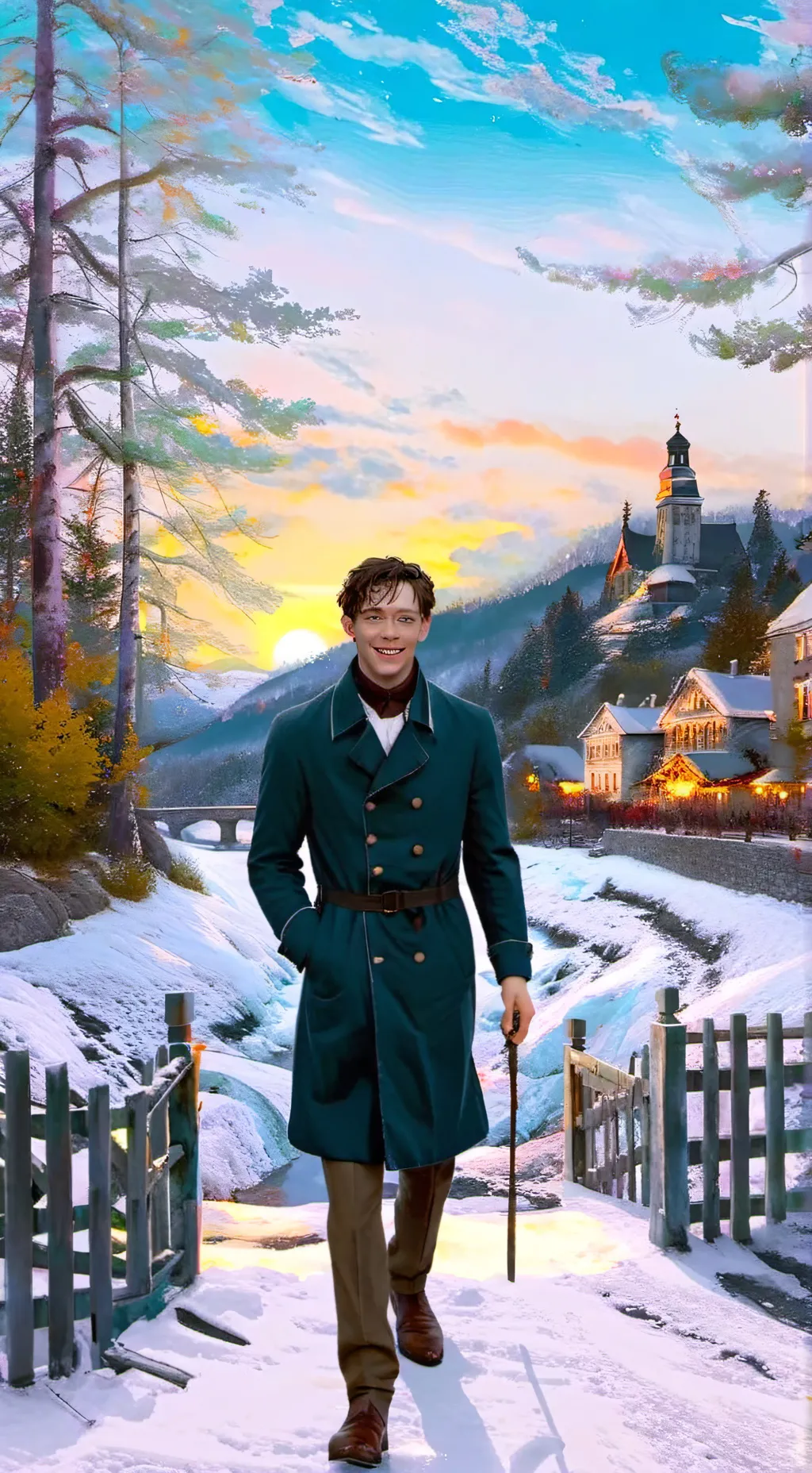 ai character: lol podcast background