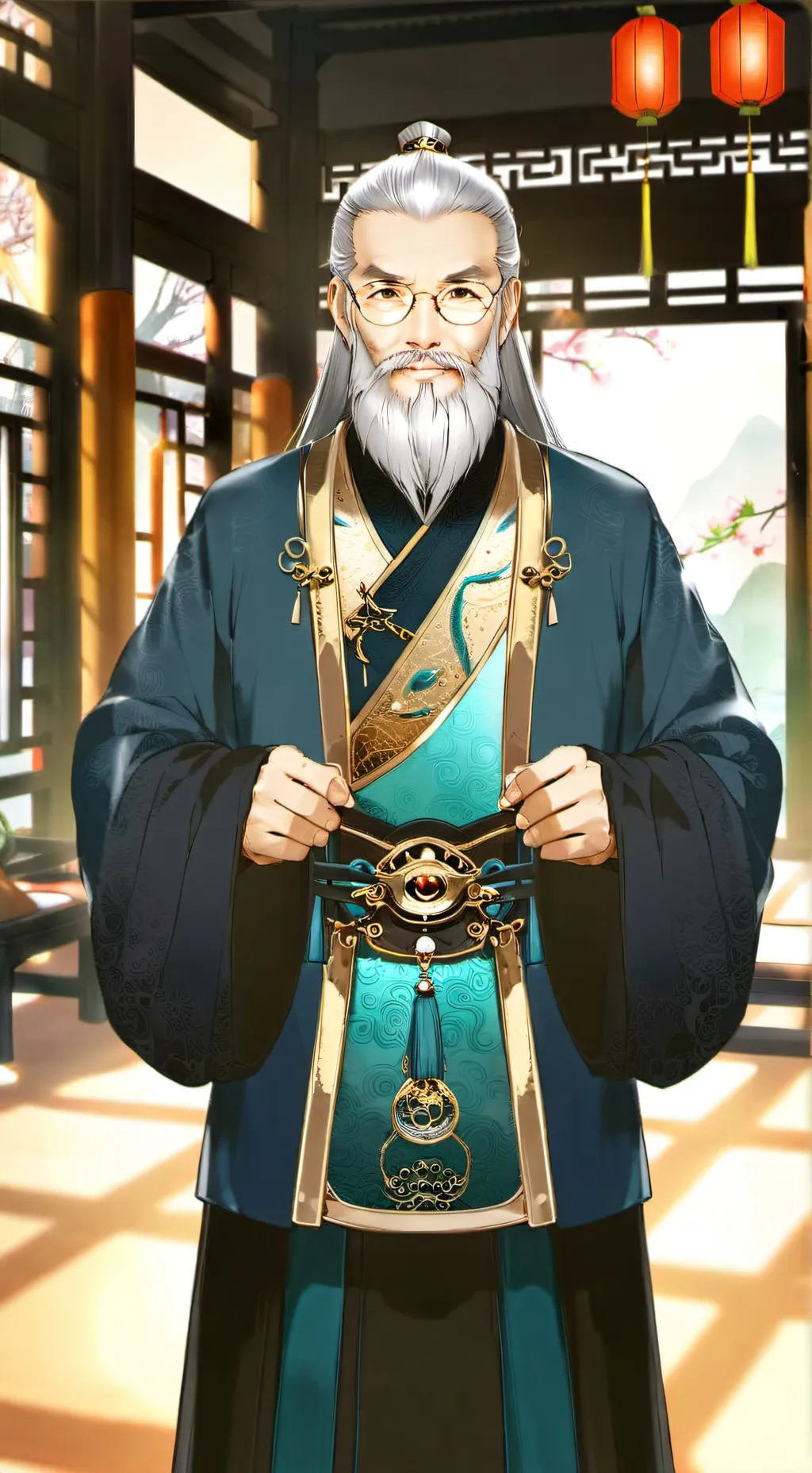 ai character: Lee Young  background