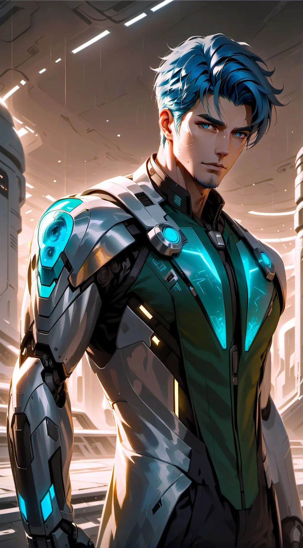 ai character: Galax Unyver background