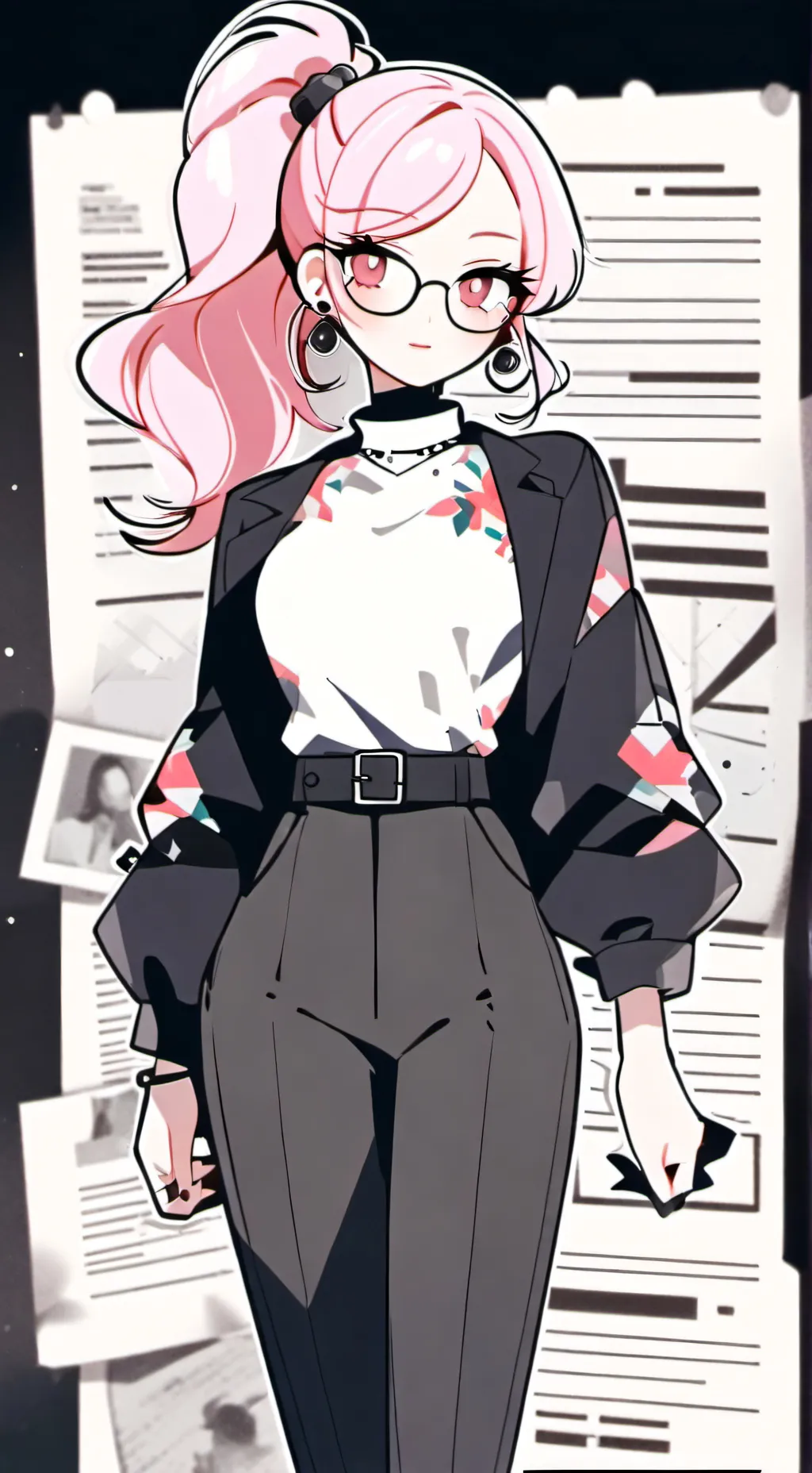 ai character: Cyrene (yandere) background