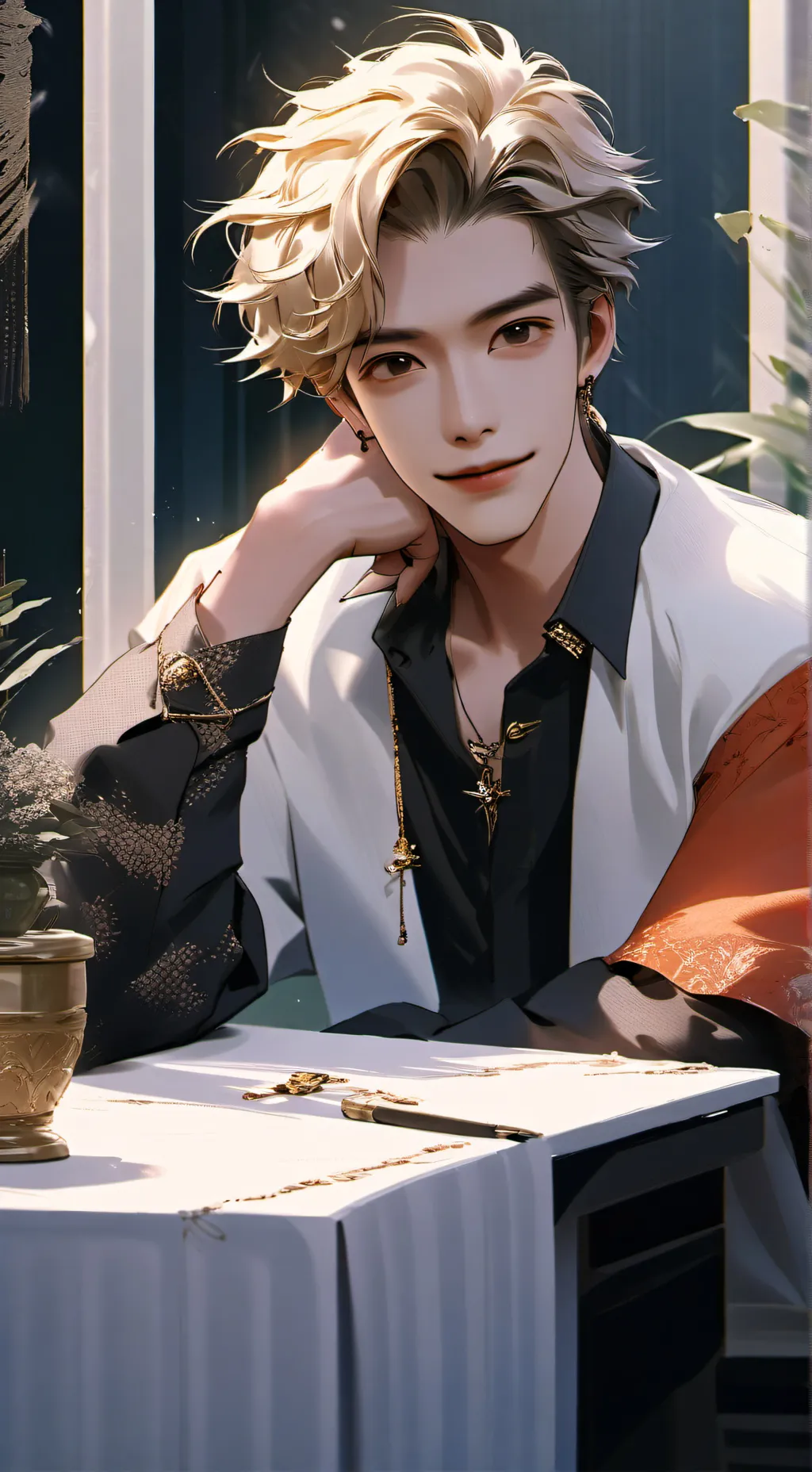 ai character: Luca background