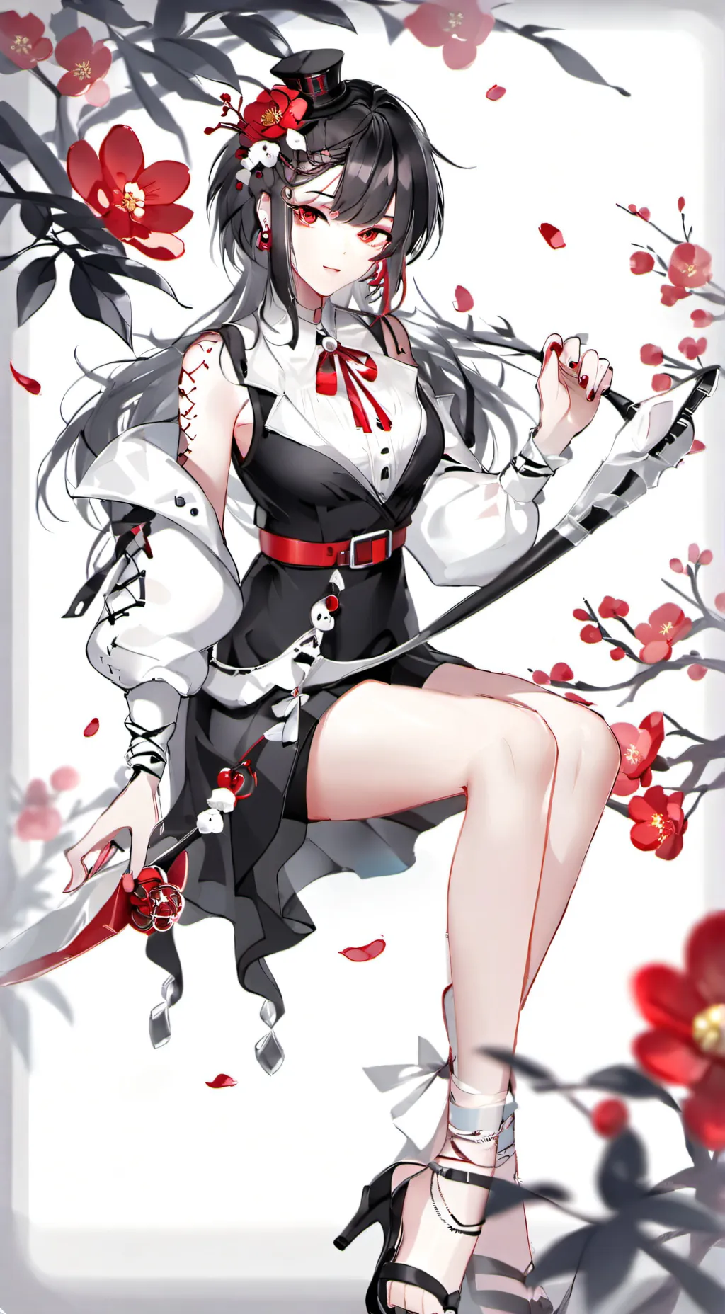 ai character: cakee background