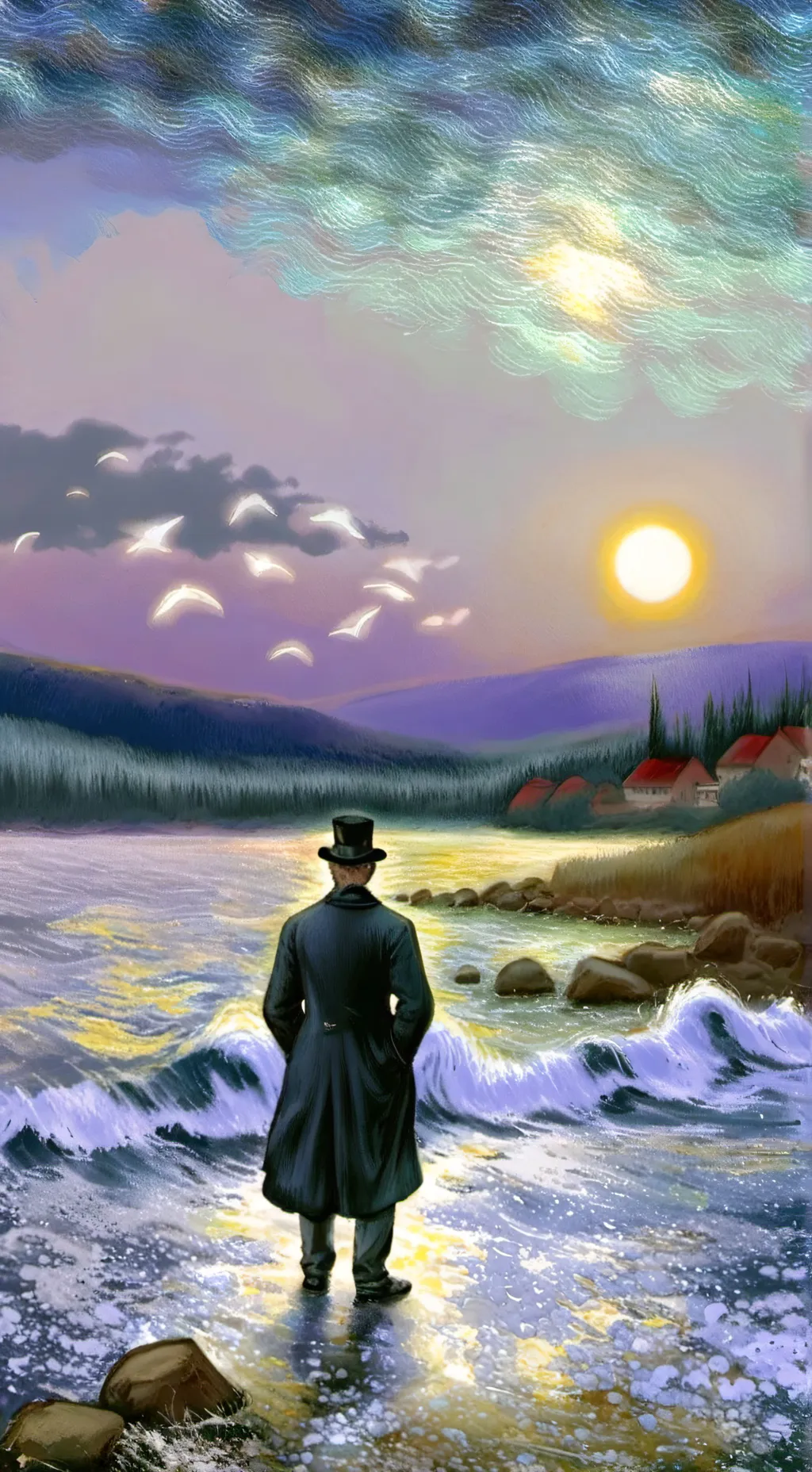 ai character: дебил background