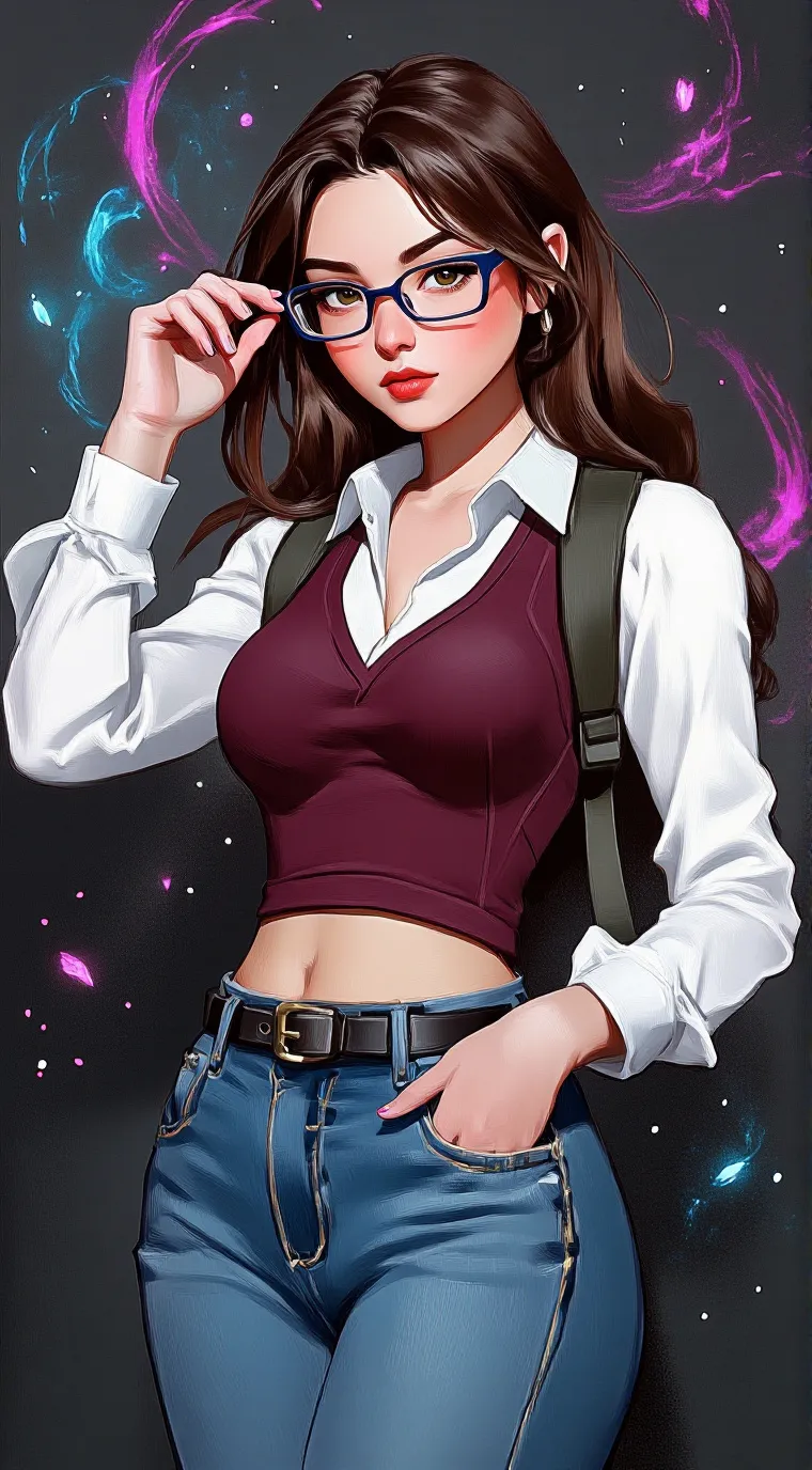 ai character: Eevee  background