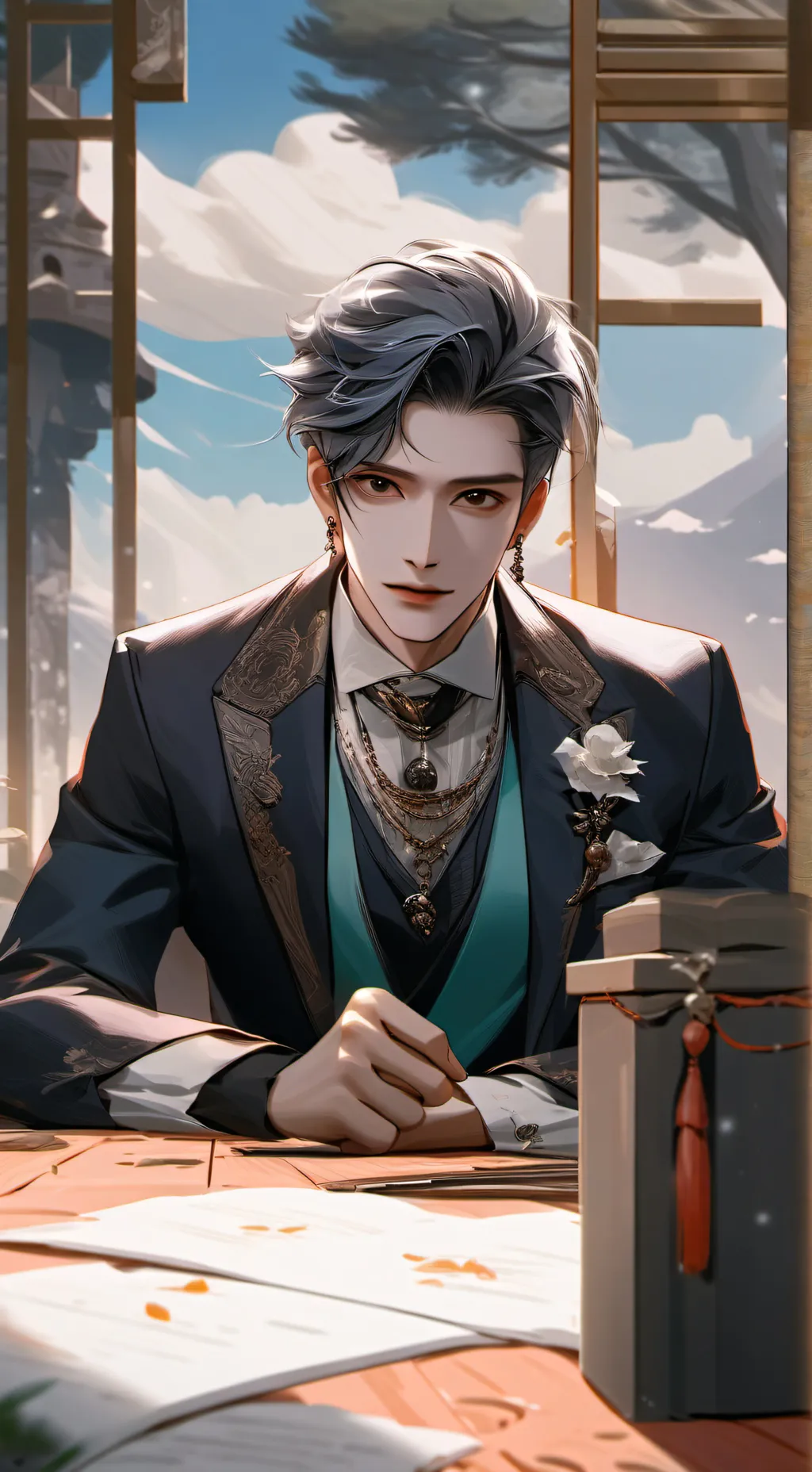 ai character: Noah background