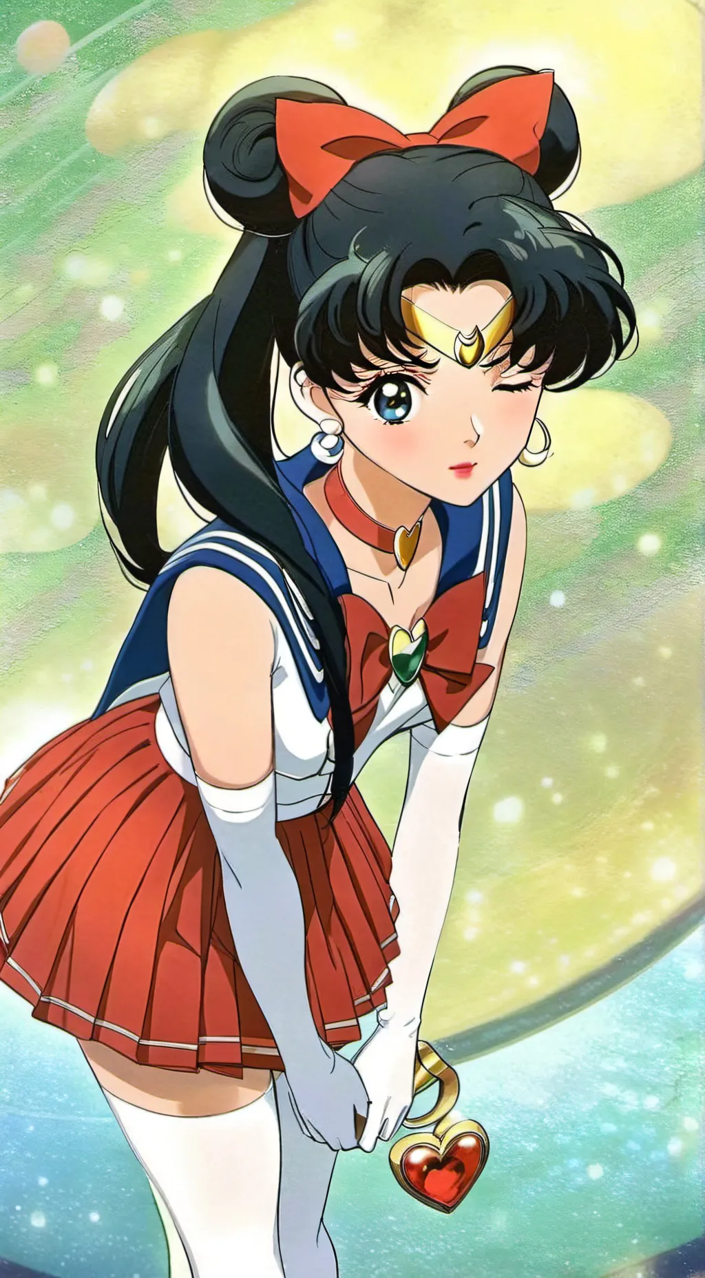 ai character: Sailor Mars background