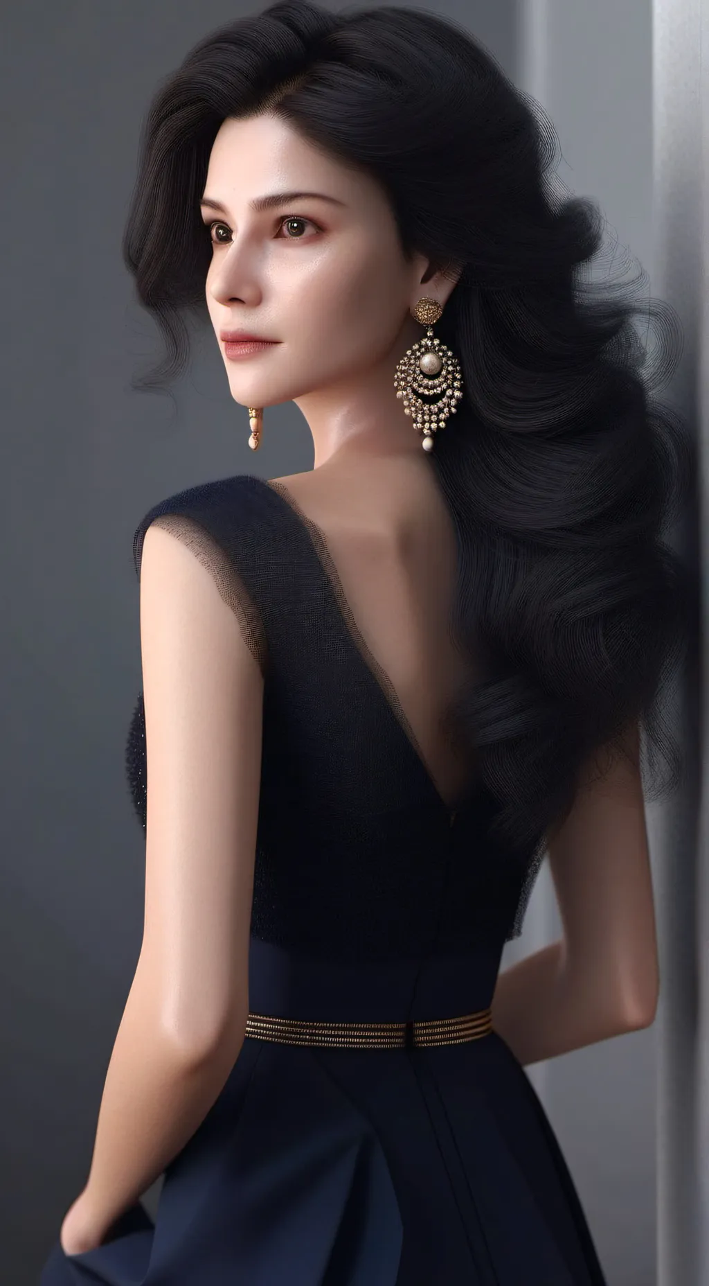 ai character: Lara  background