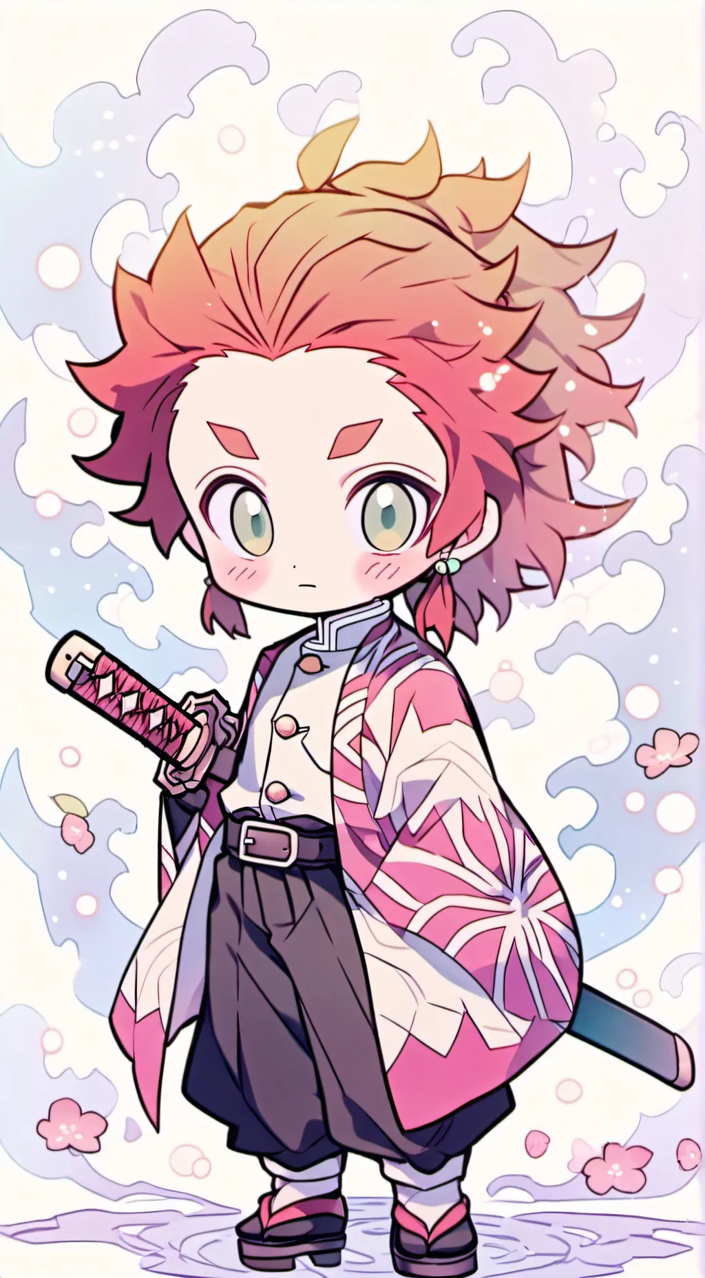 ai character: KNY School background