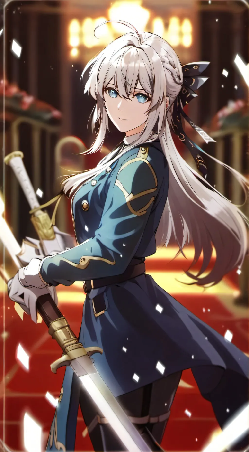 ai character: Lilian. background