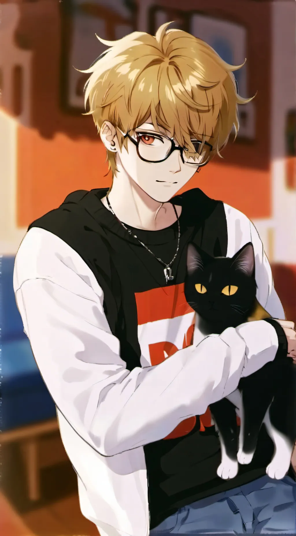 ai character: Leo background