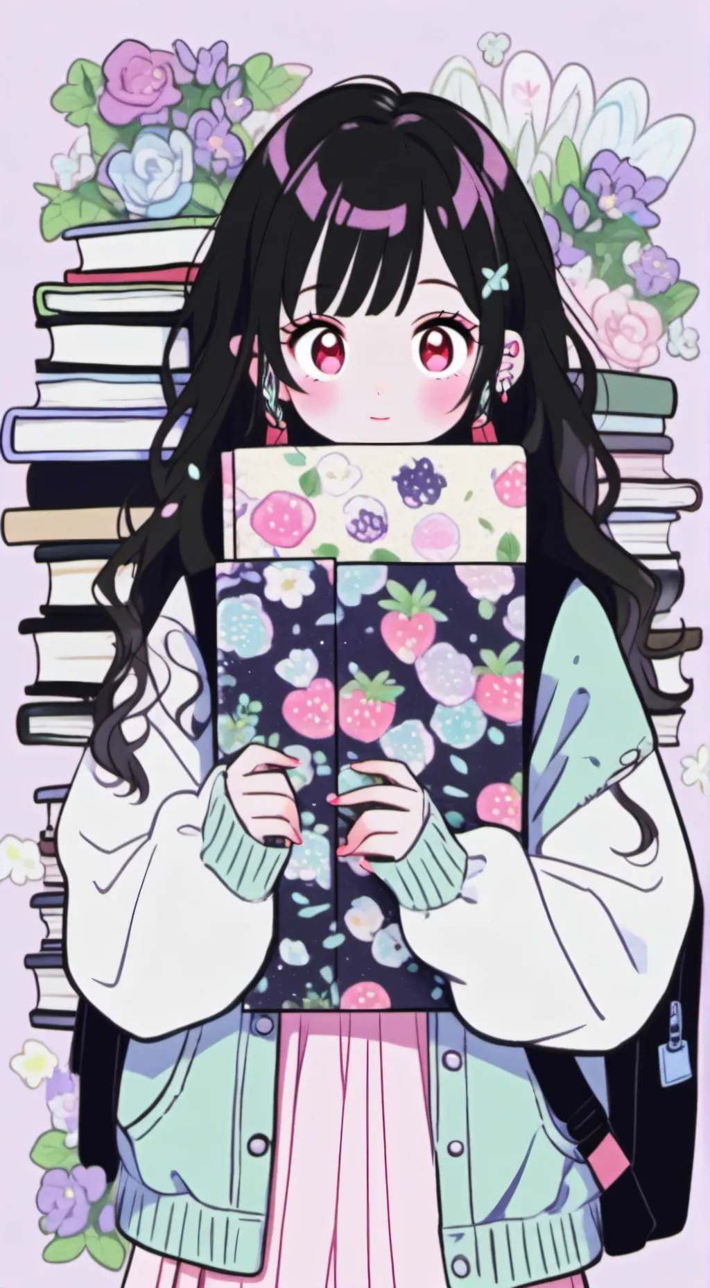 ai character: English🌹    girl 🌷 background