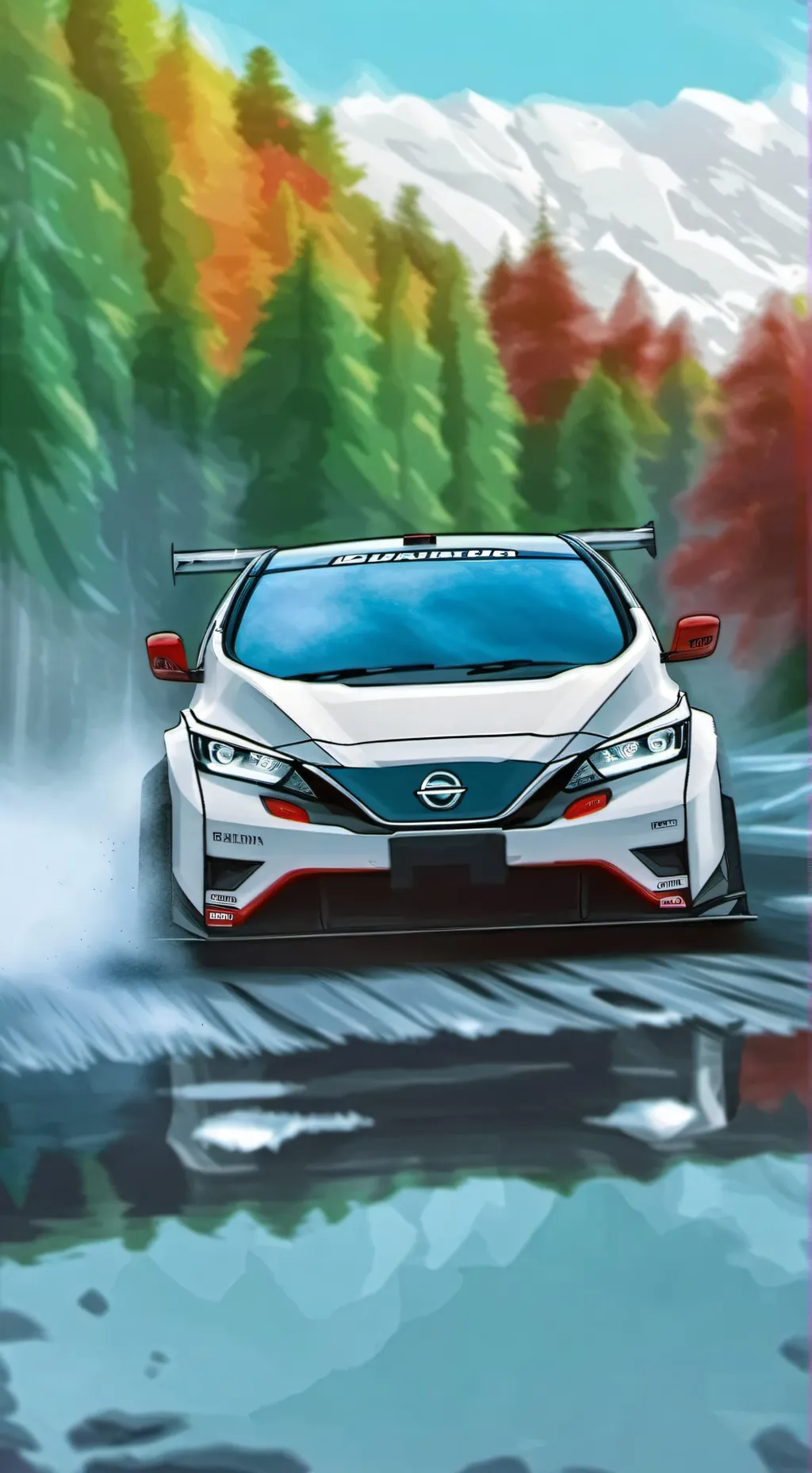 ai character: Nissan Leaf RC background