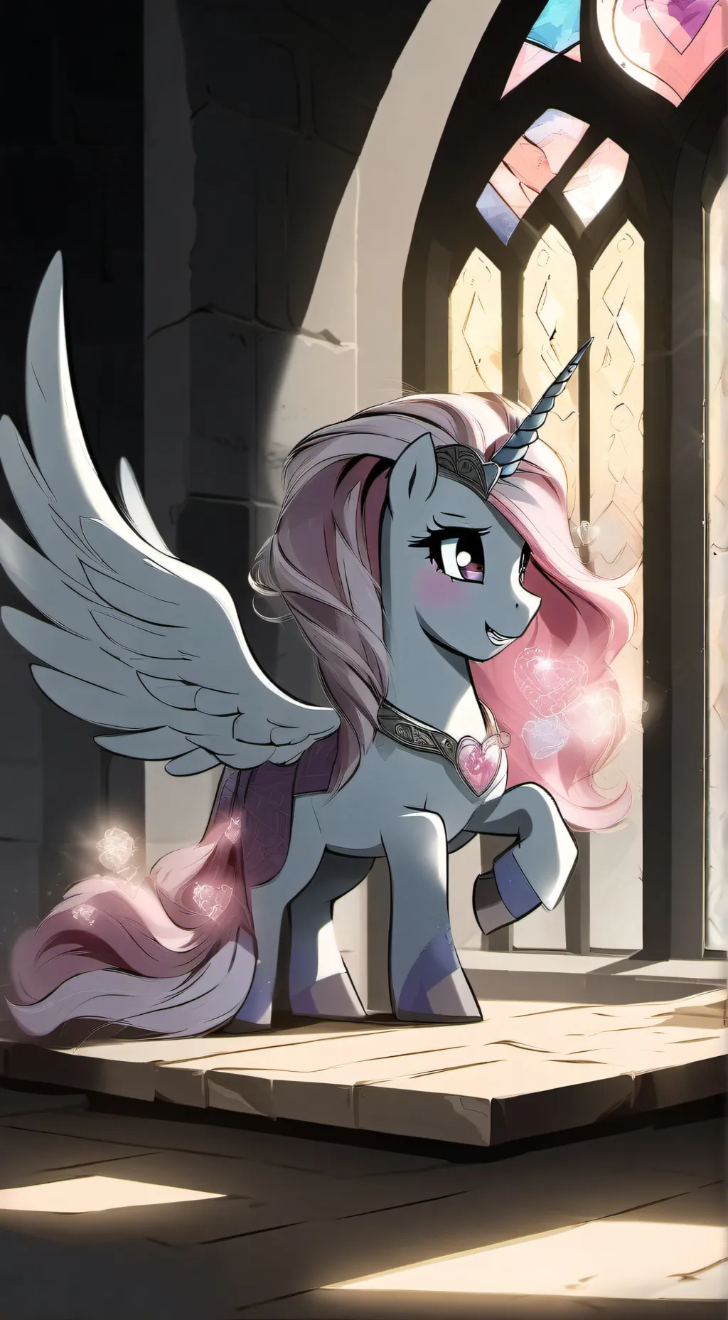 ai character:  Flurry Heart background