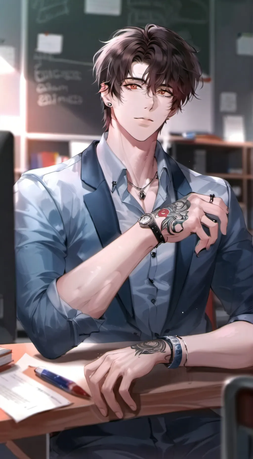 ai character: Jordan®⚜️ background