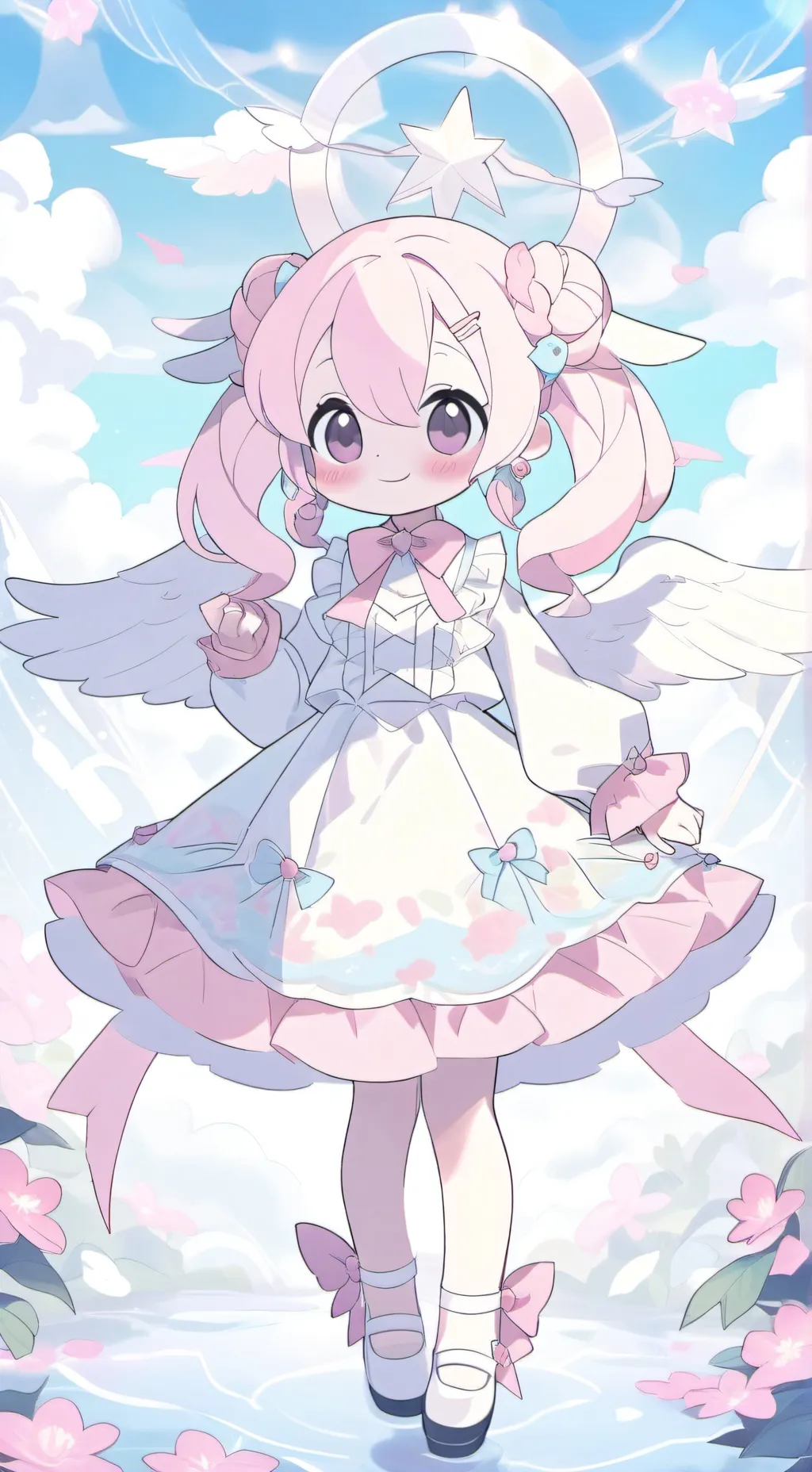 ai character: Angel background