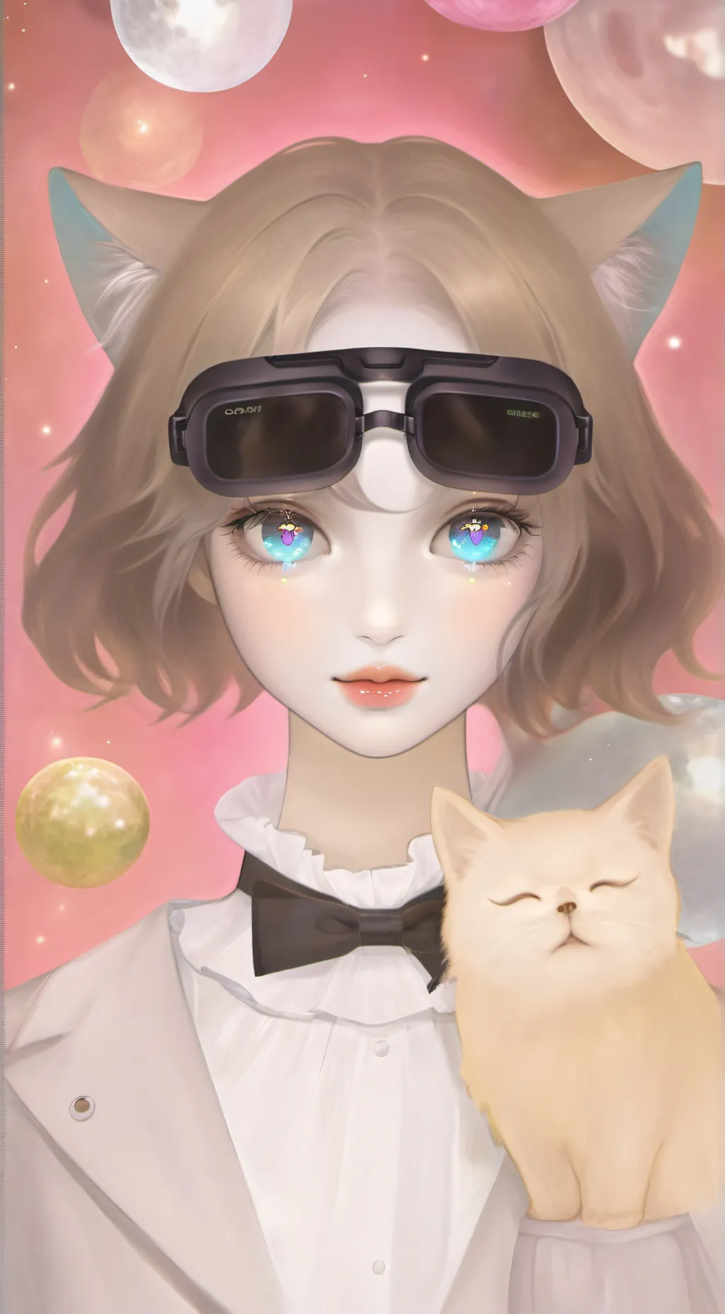 ai character: Bitmoji background