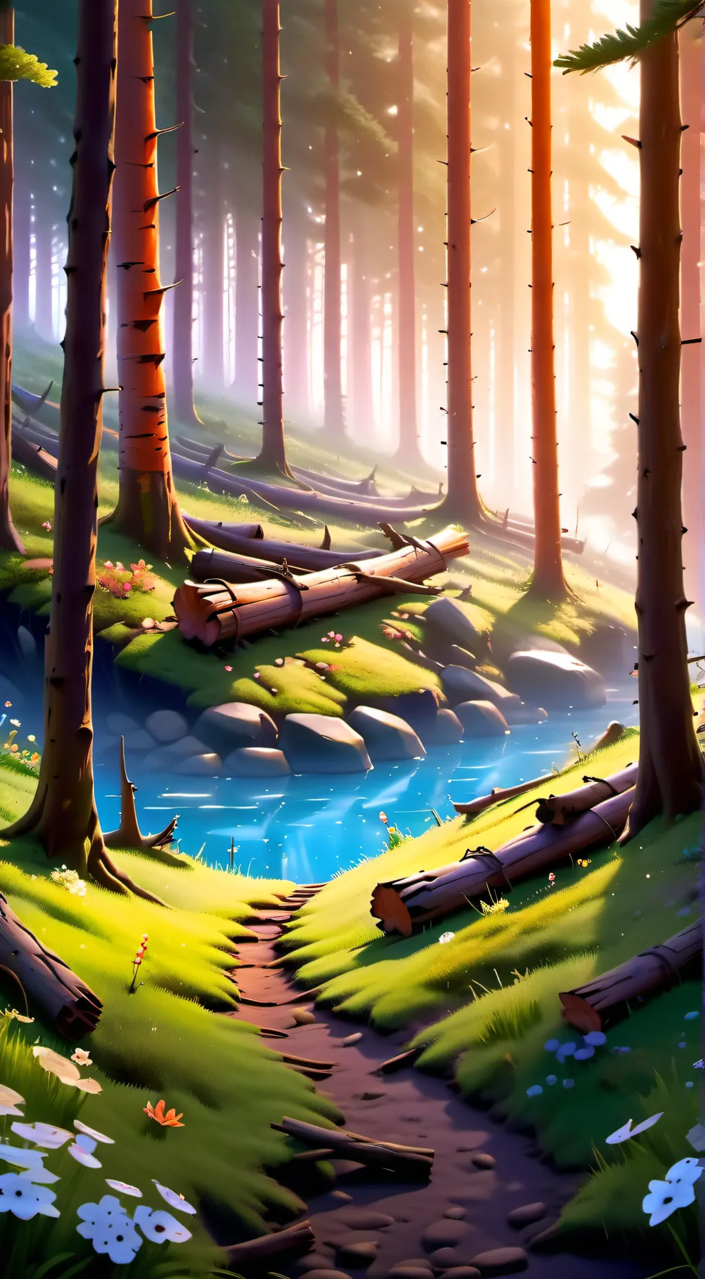 ai character: Caleb's Family 2 background