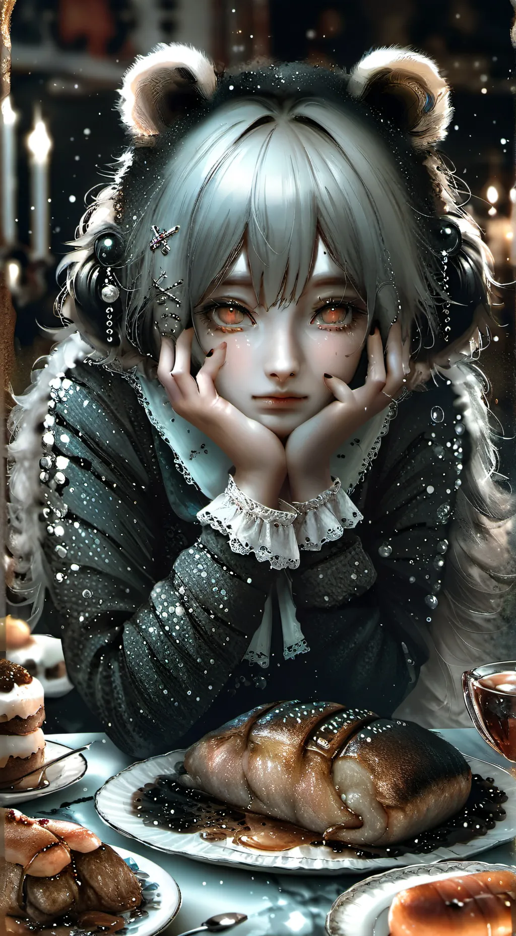 ai character: Onikuma background