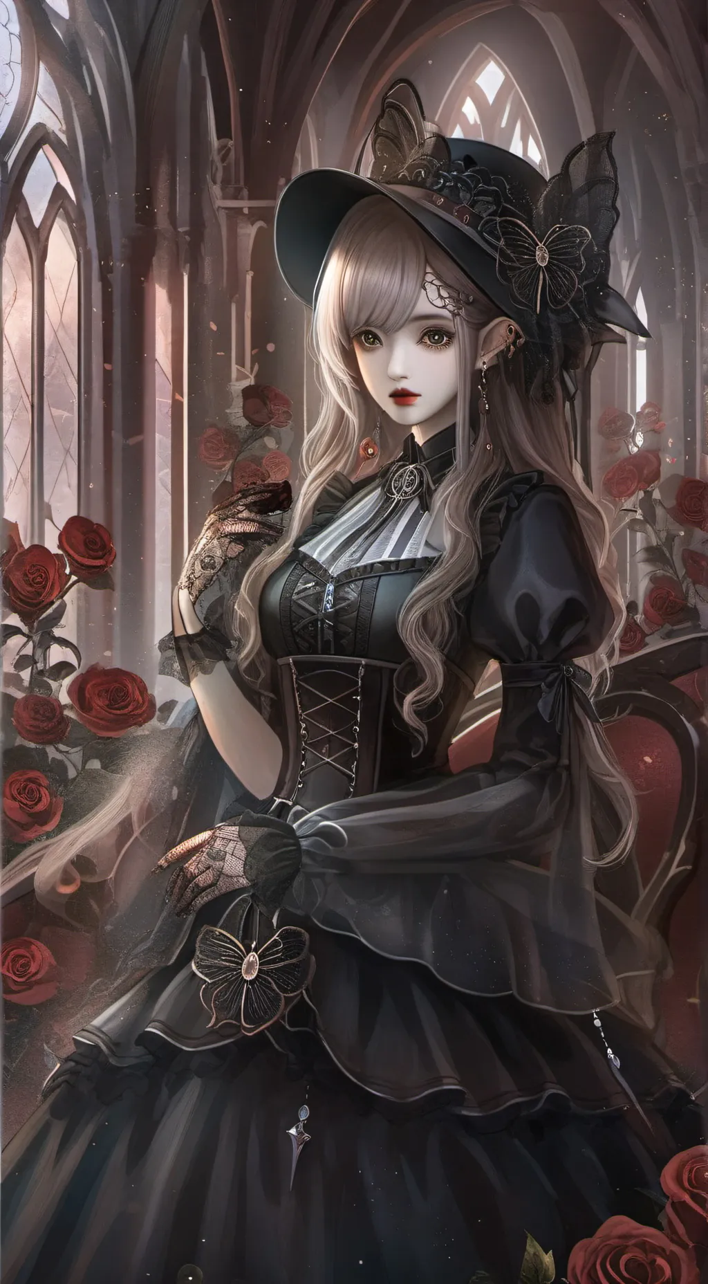 ai character: hermana de gojo background