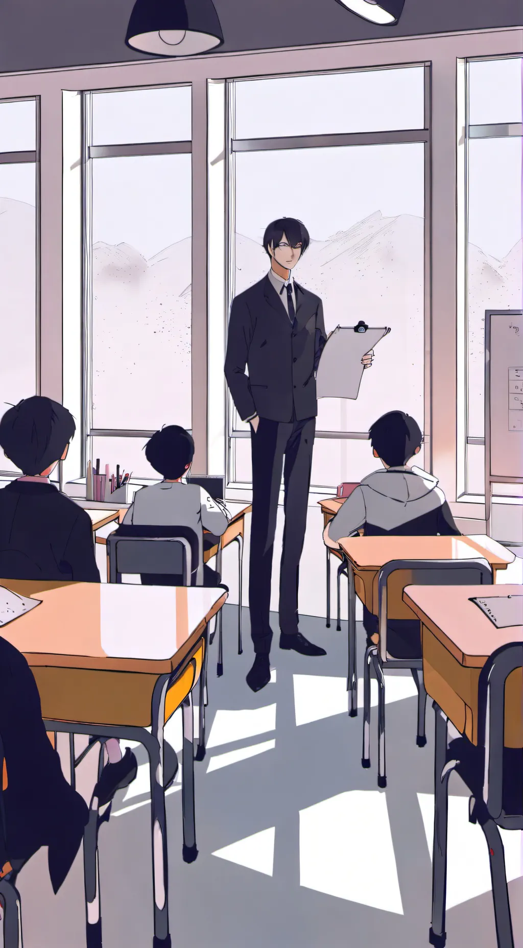 ai character: (-fpe jealousy🔪★- background