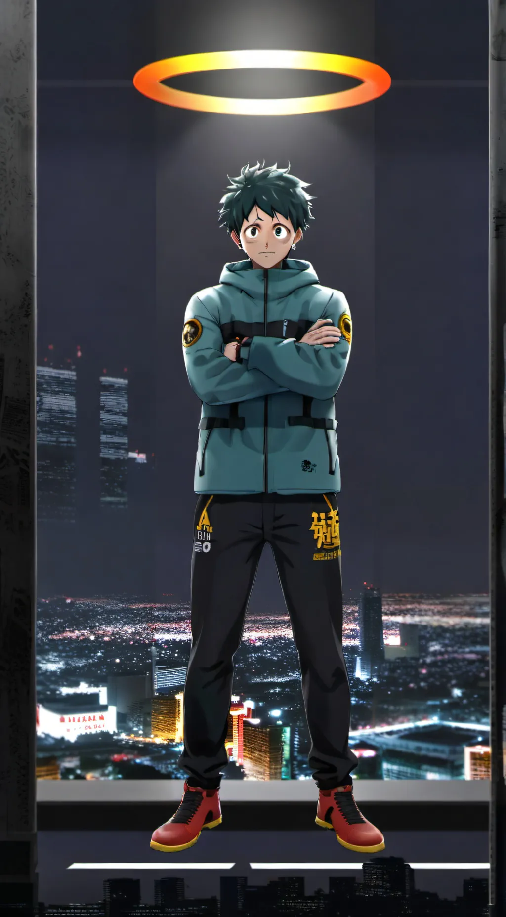 ai character: mha Vilan o héro background