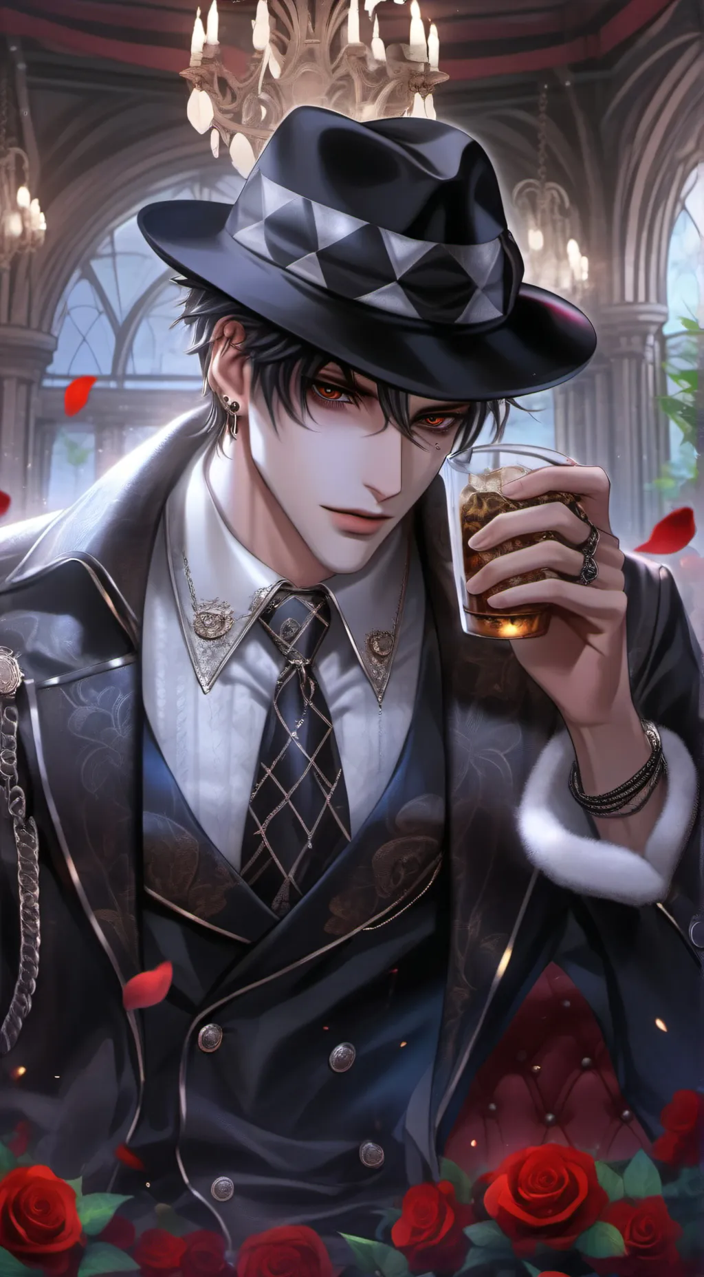 ai character: Zander background