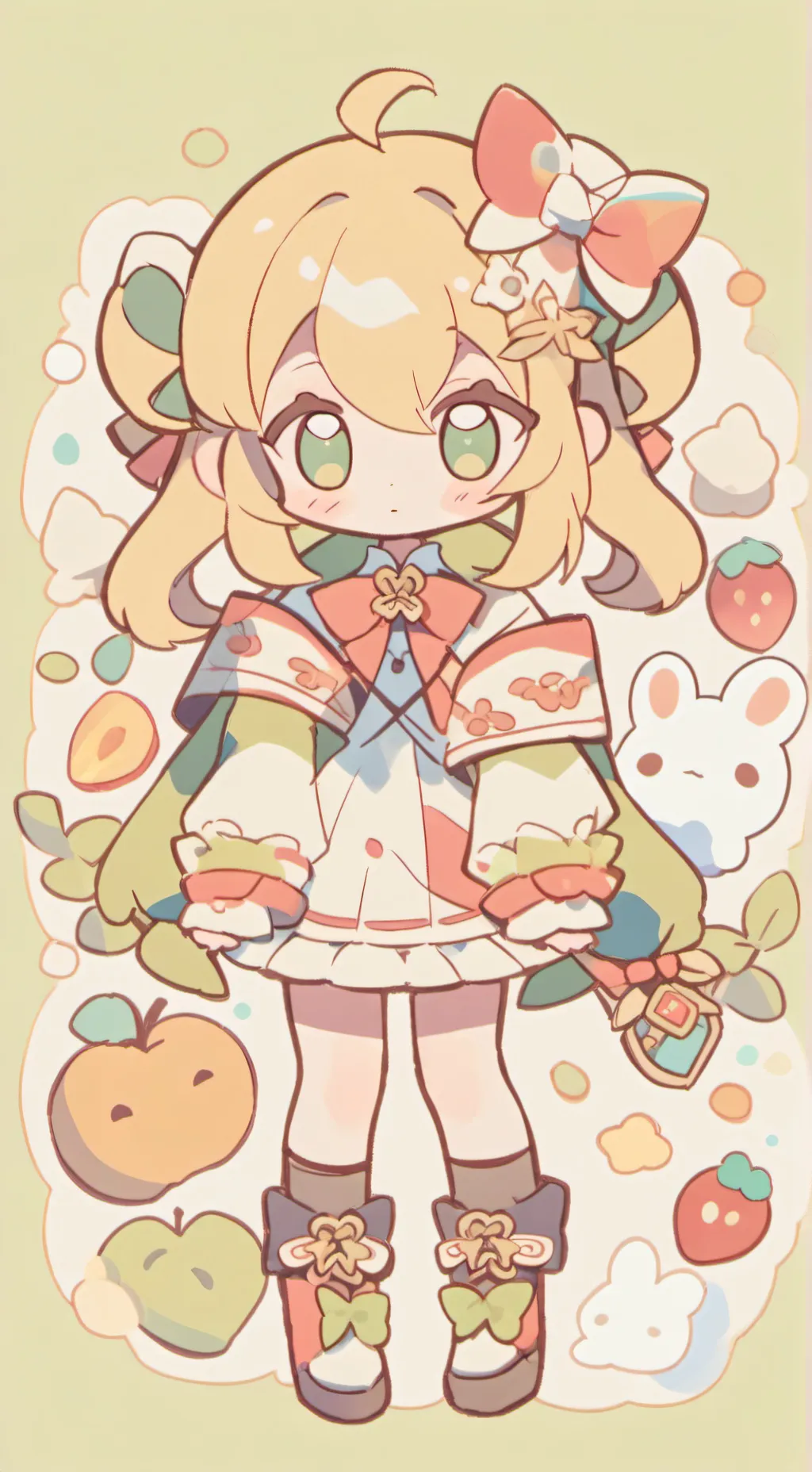 ai character: BSD KindergartenAU background