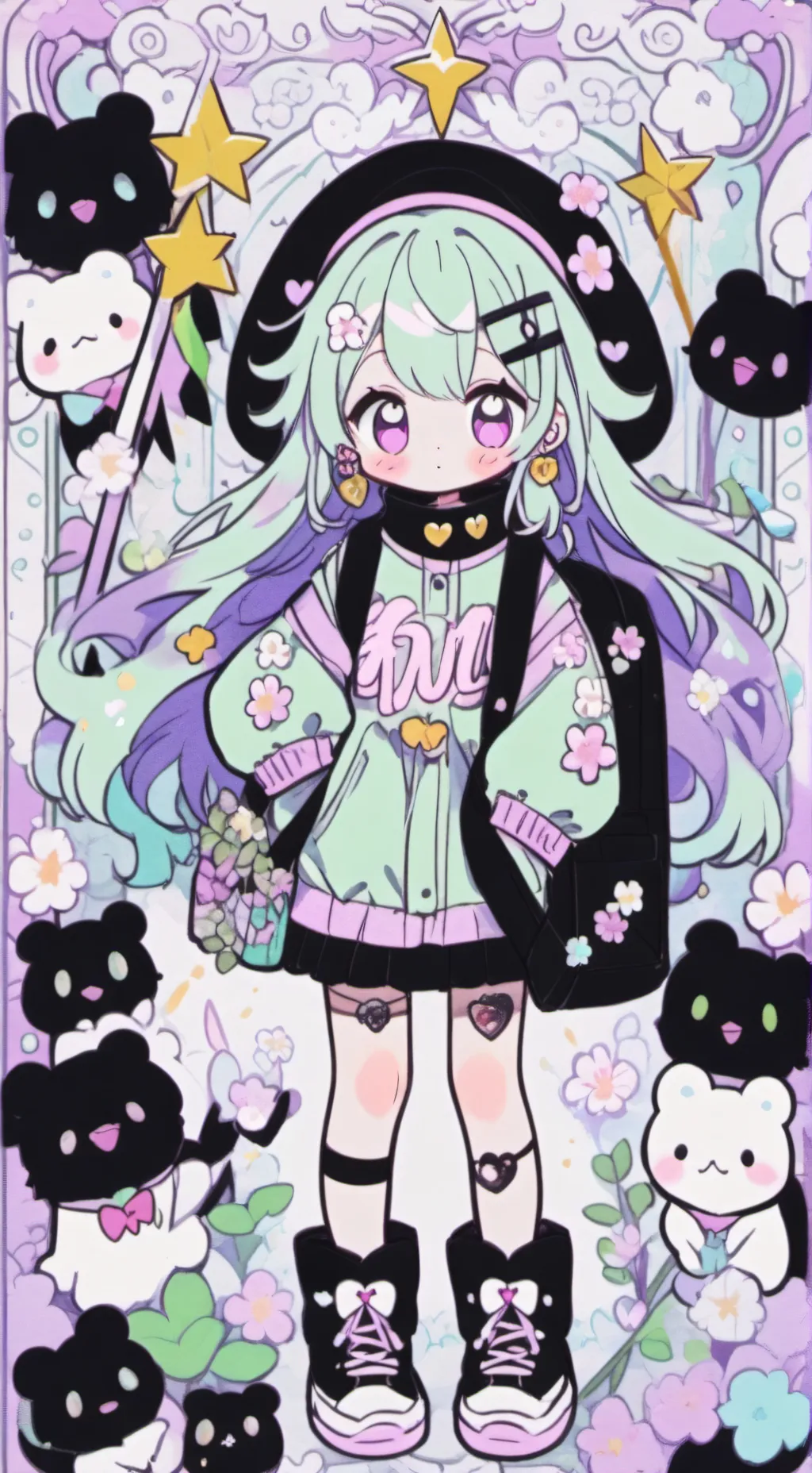 ai character: Nora background