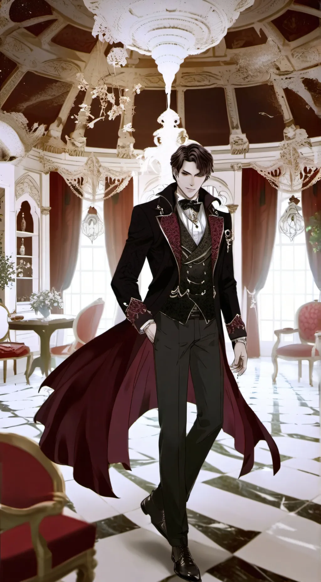 ai character: Alastor  background