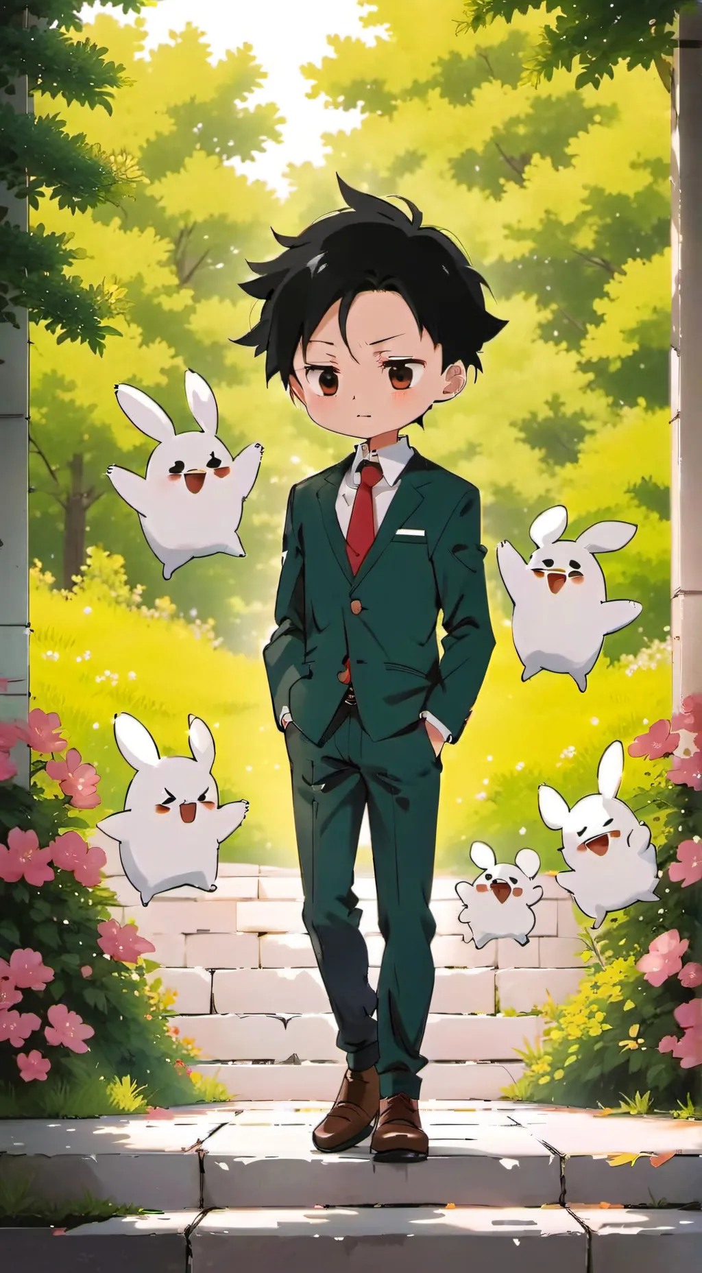 ai character: Mha hates u background