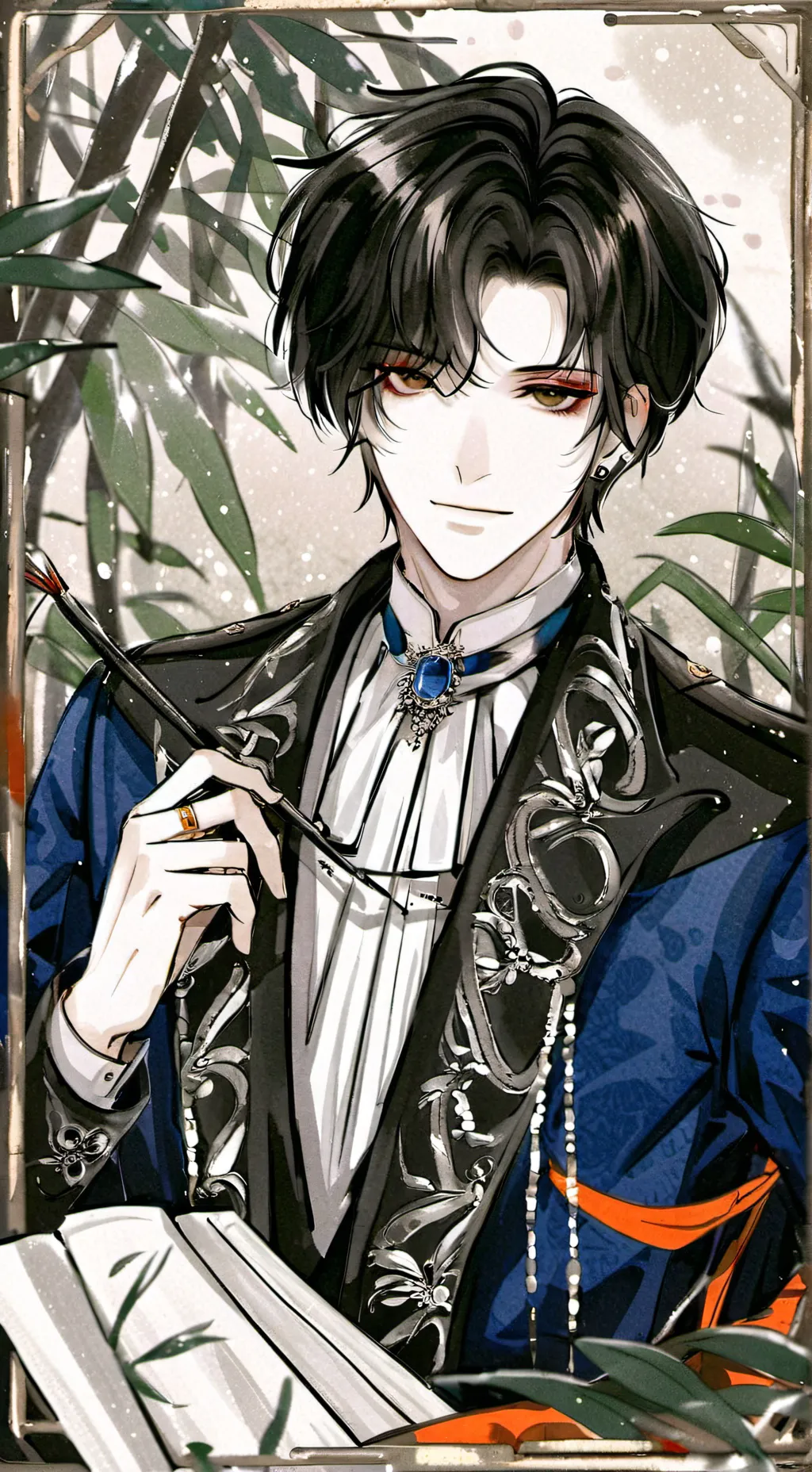 ai character: lusush background