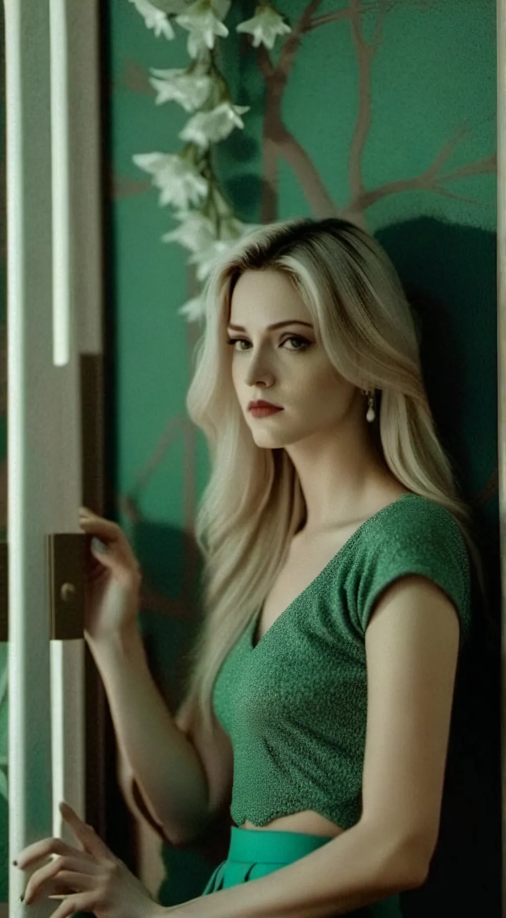 ai character: Rosalie hale  background