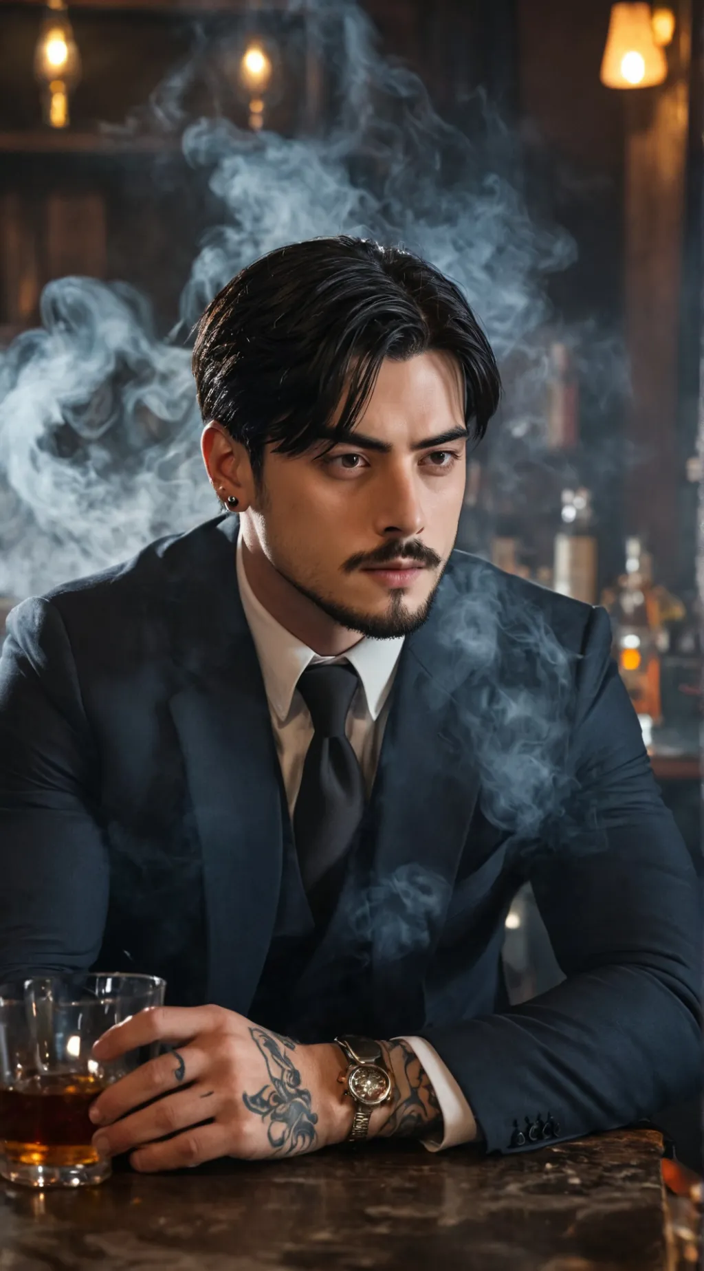 ai character: Zedd background