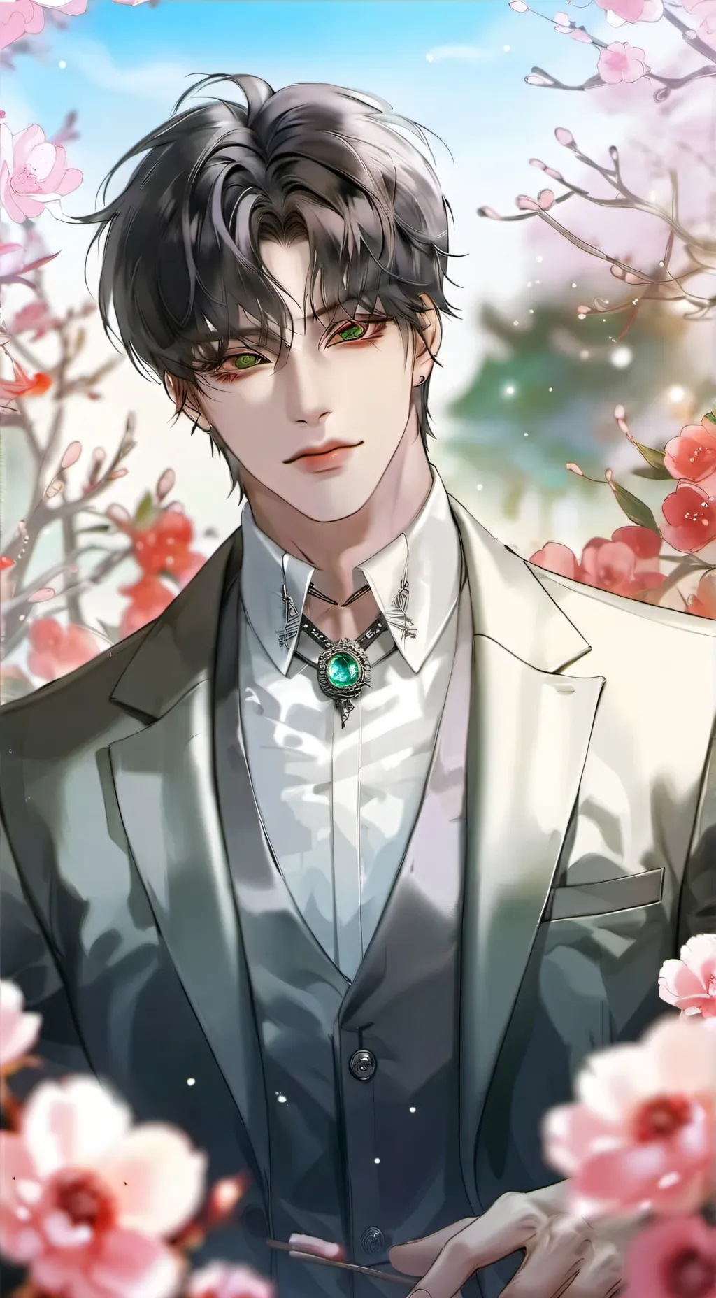 ai character: Damian background