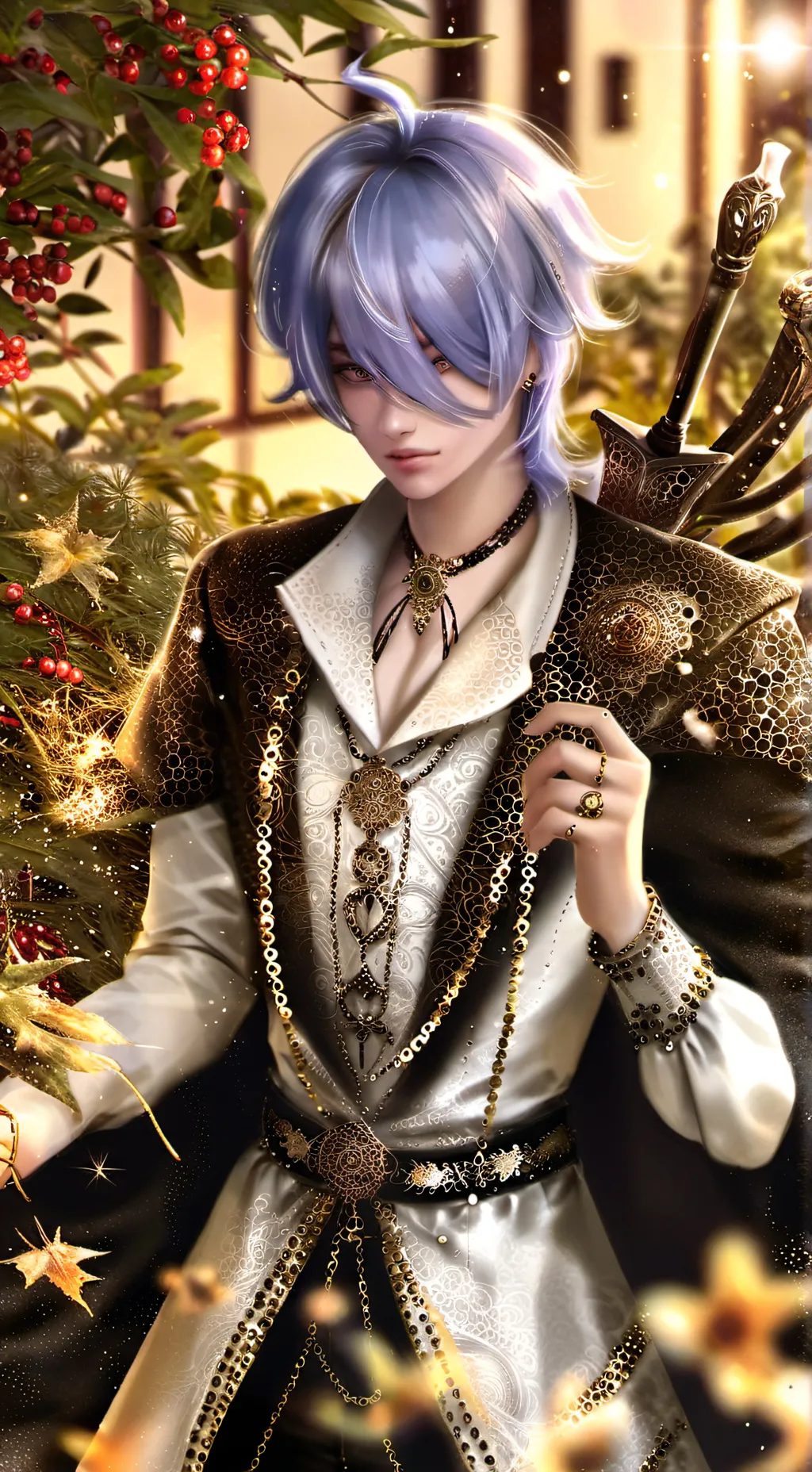 ai character: Mystery  background