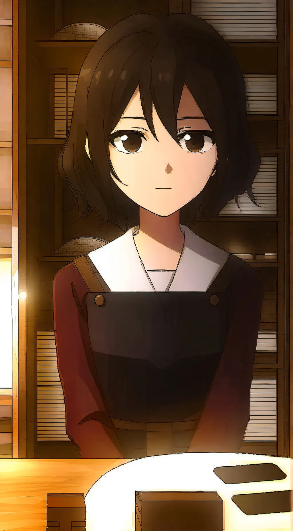 ai character: Amethyst  background