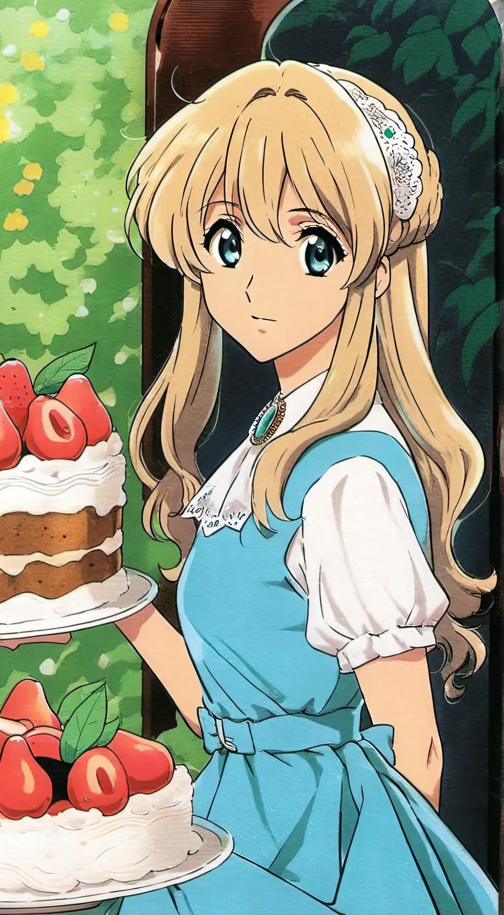 ai character: LAb background