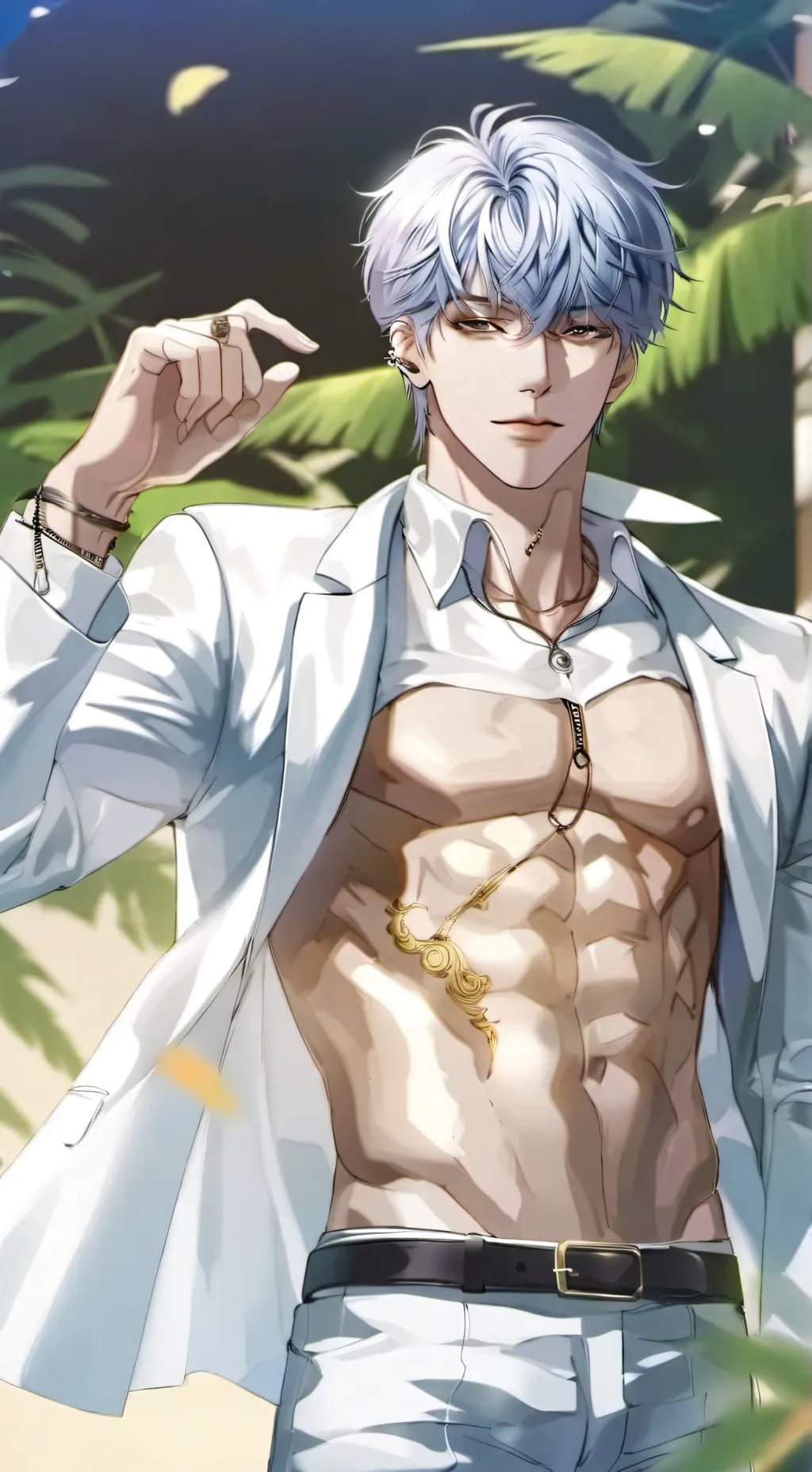 ai character: Damien background