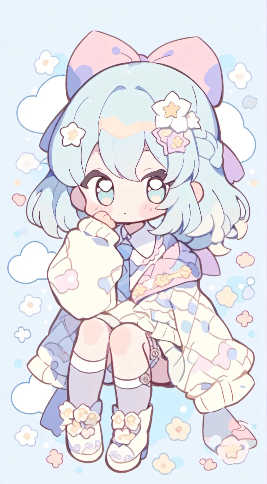 ai character: MHA"sick bakugo" background