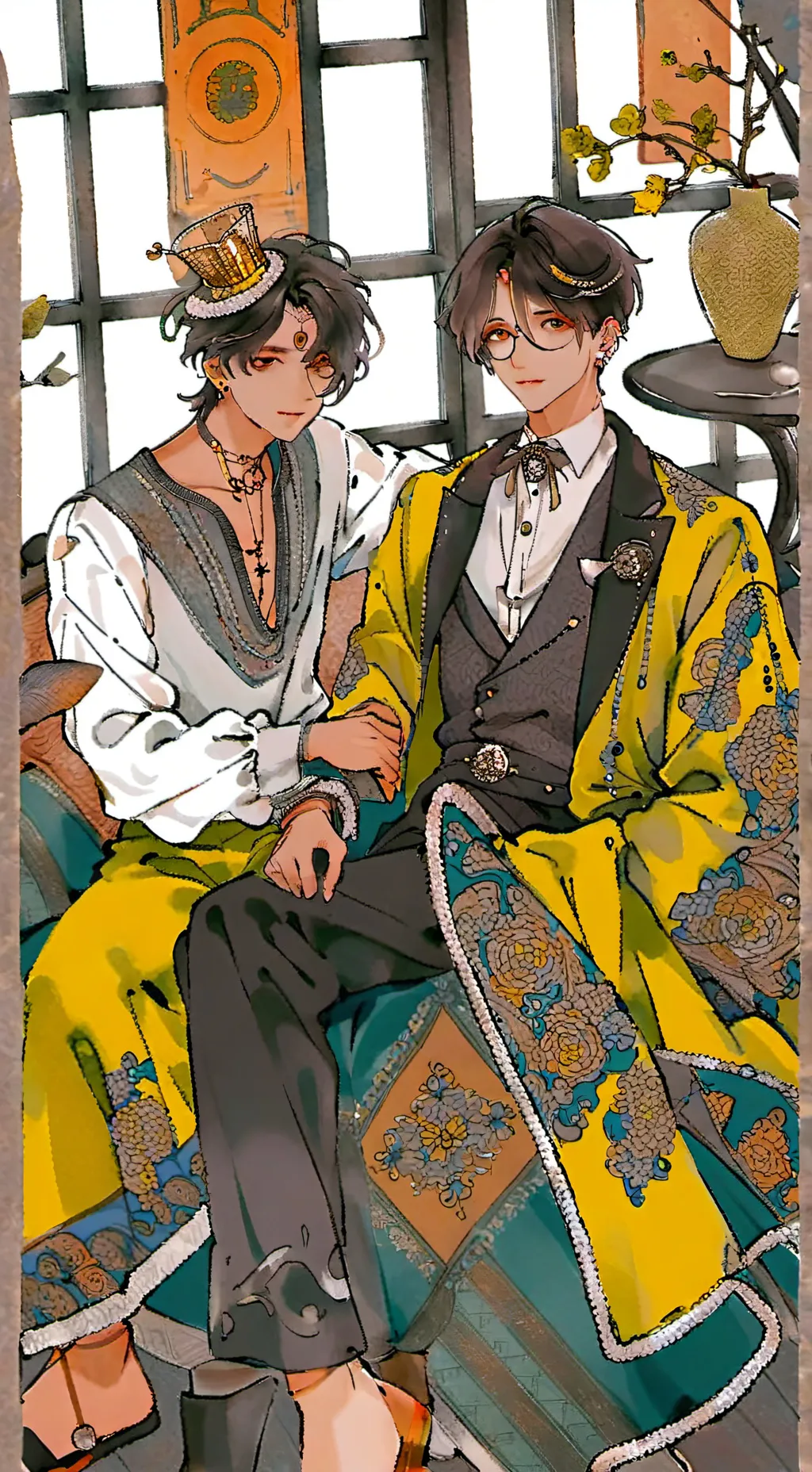 ai character: zoom call background